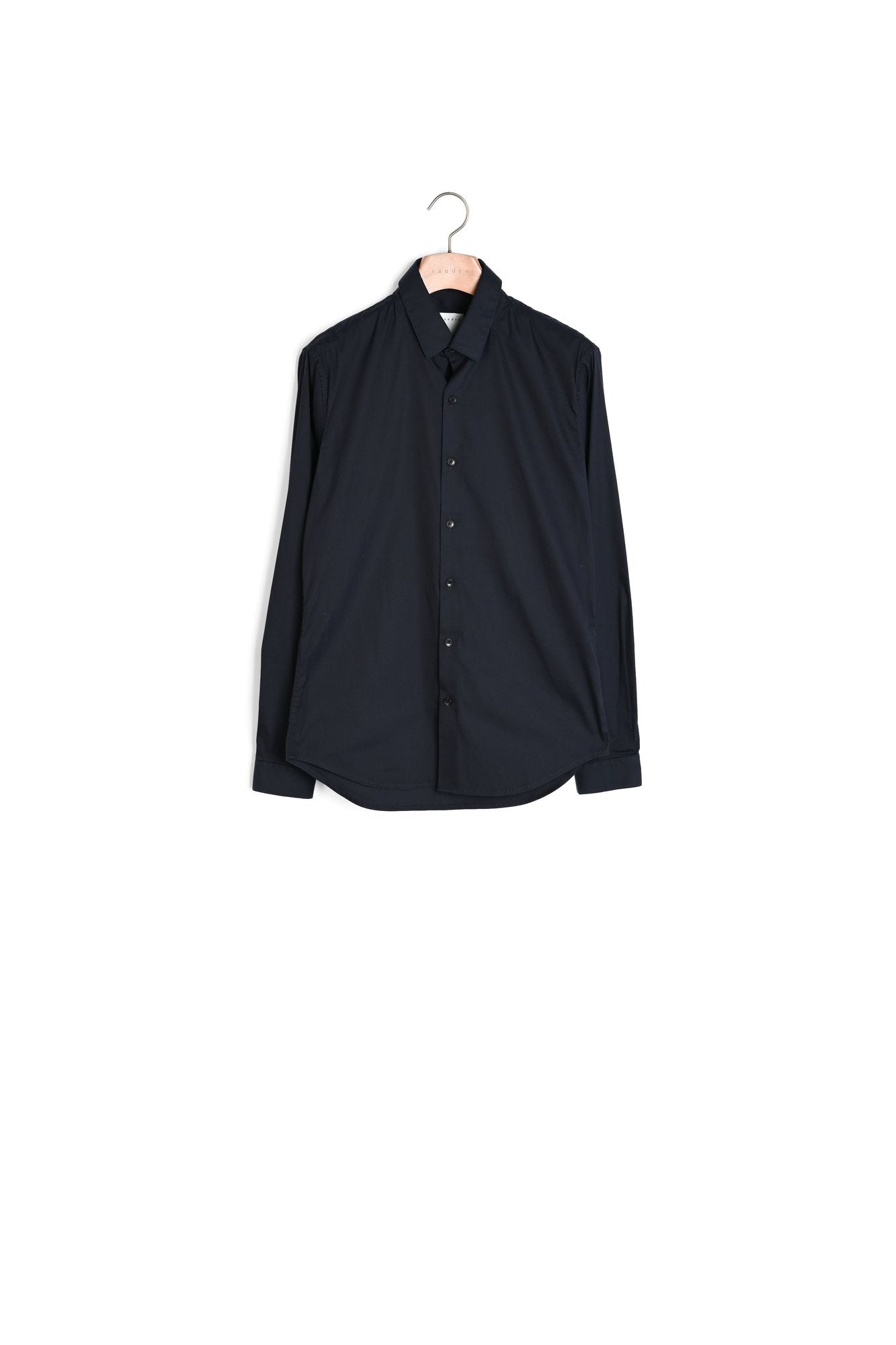 Chemise en coton stretch Sandro seconde main