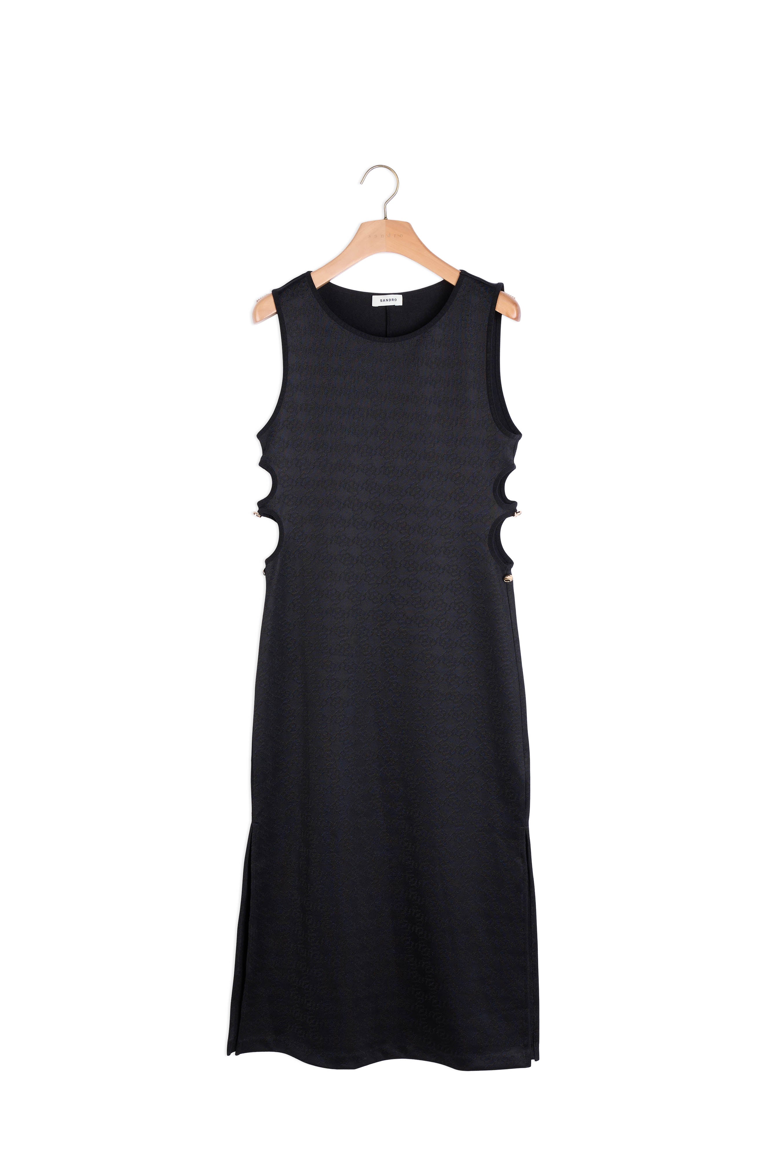 Robe mi-longue à découpes Sandro seconde main