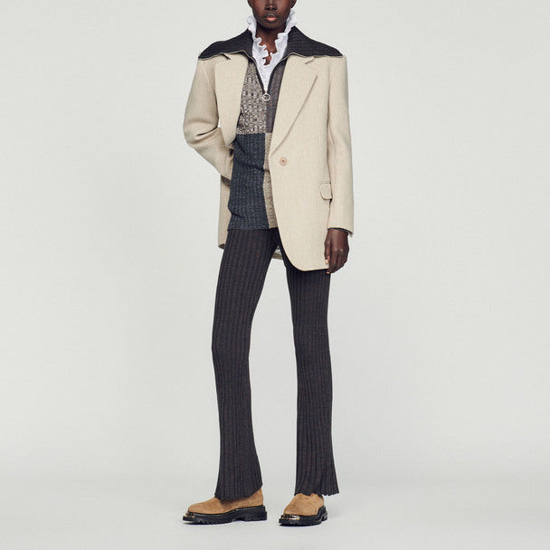 Veste de tailleur oversized Sandro seconde main