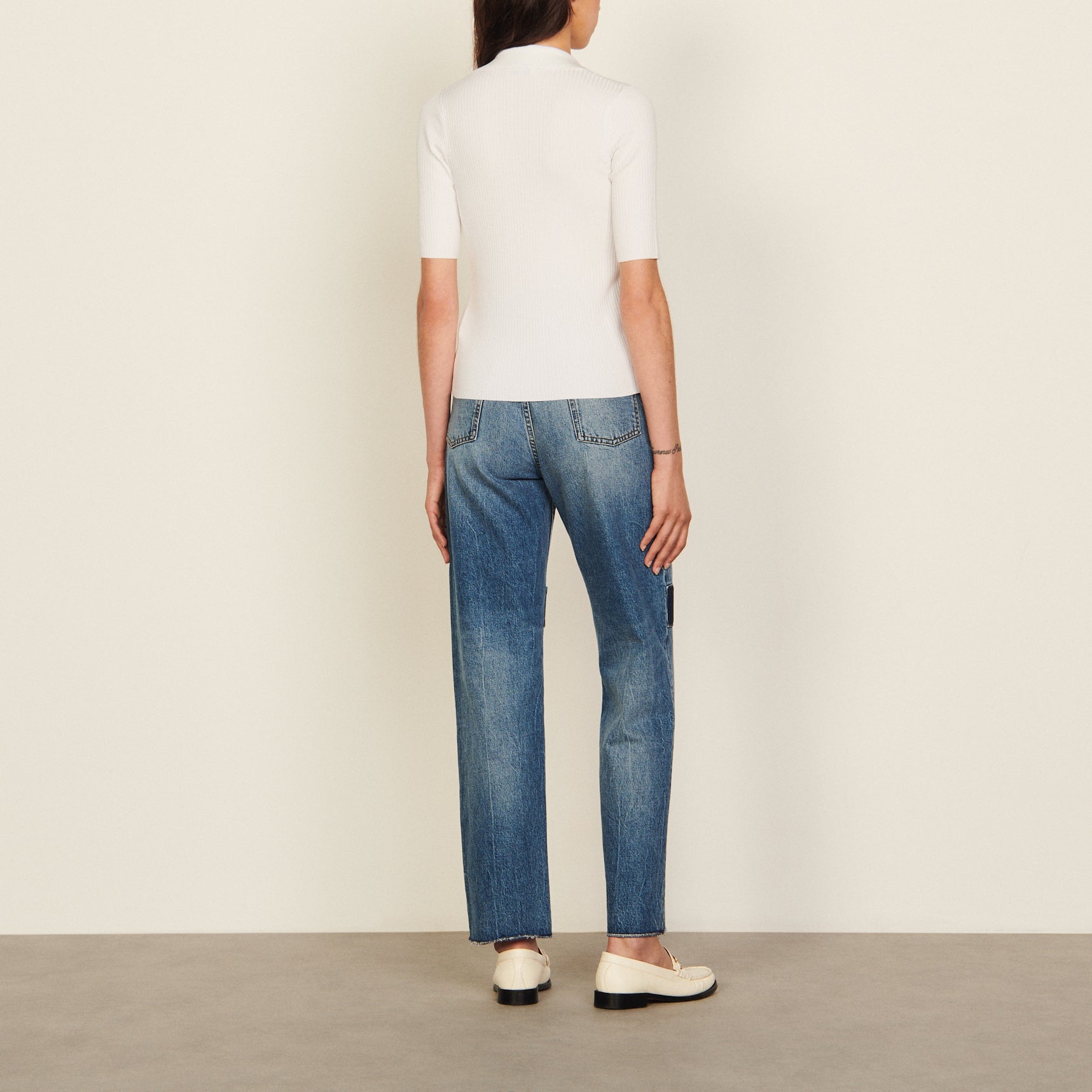 Pull à manches courtes Sandro seconde main