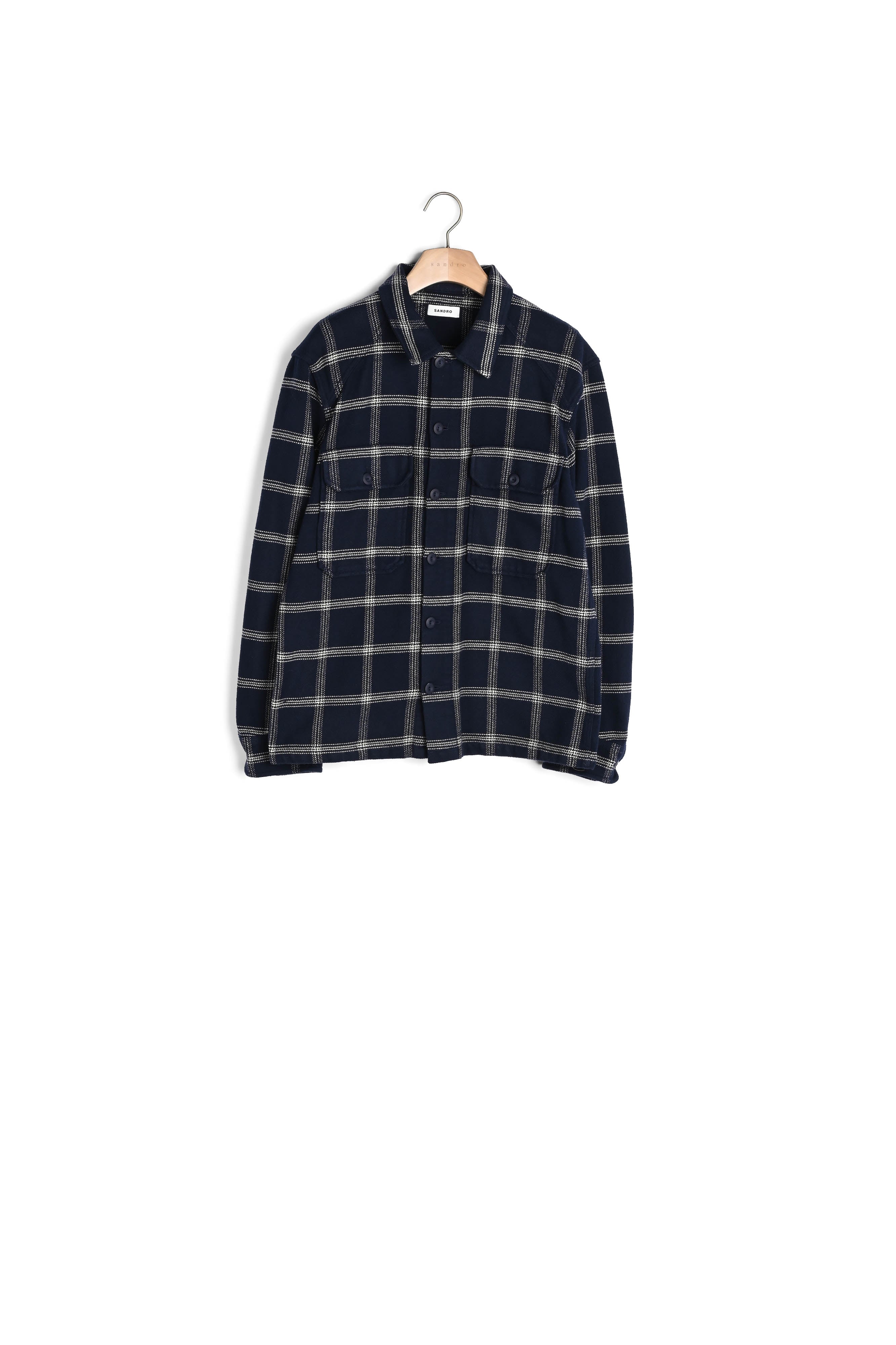 SurChemise à carreaux Sandro seconde main