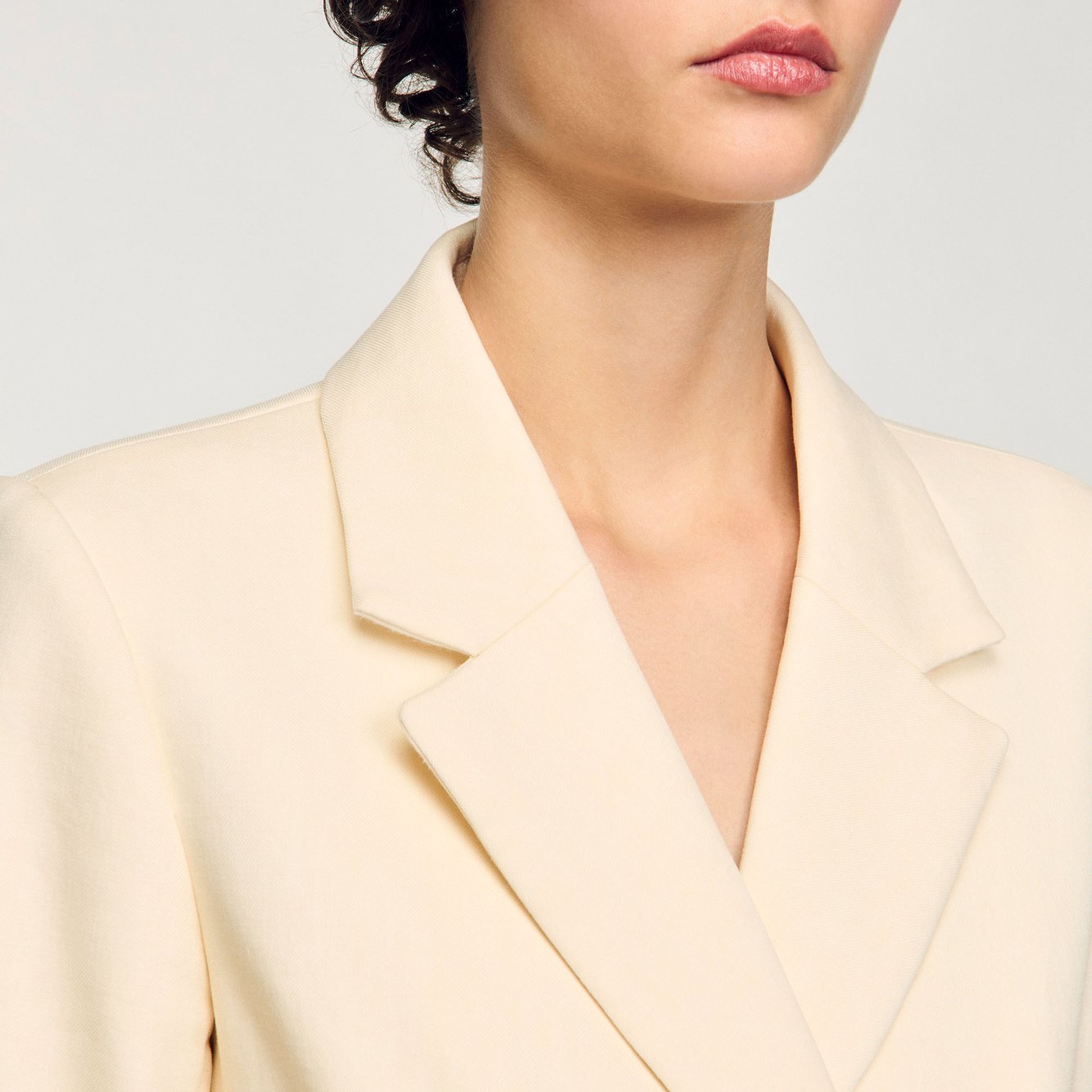 Veste de costume à boutonnage croisé Sandro seconde main