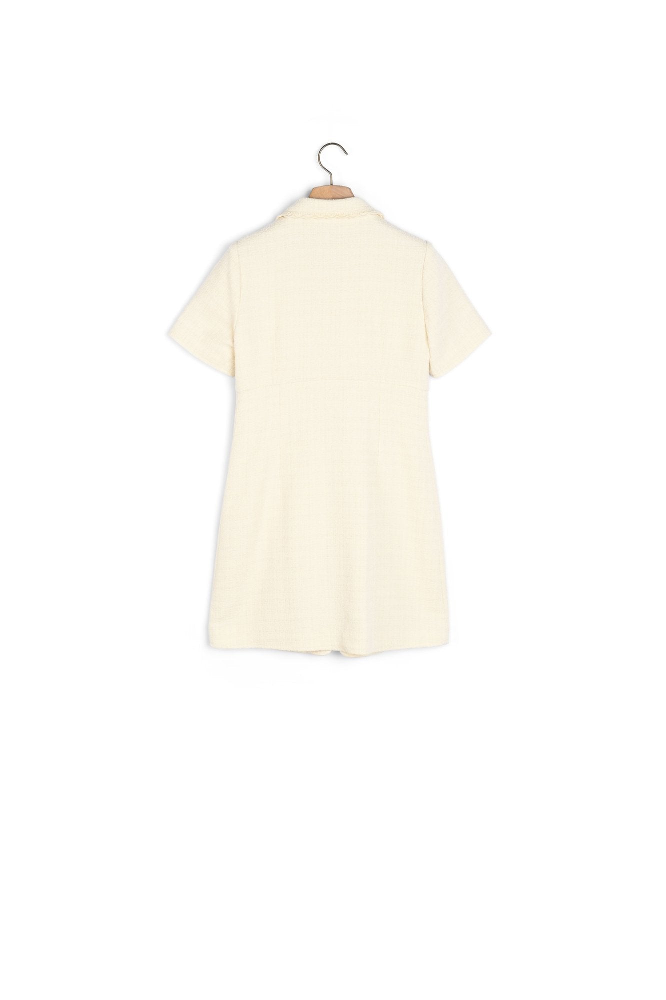 Robe zippée en tweed Sandro seconde main