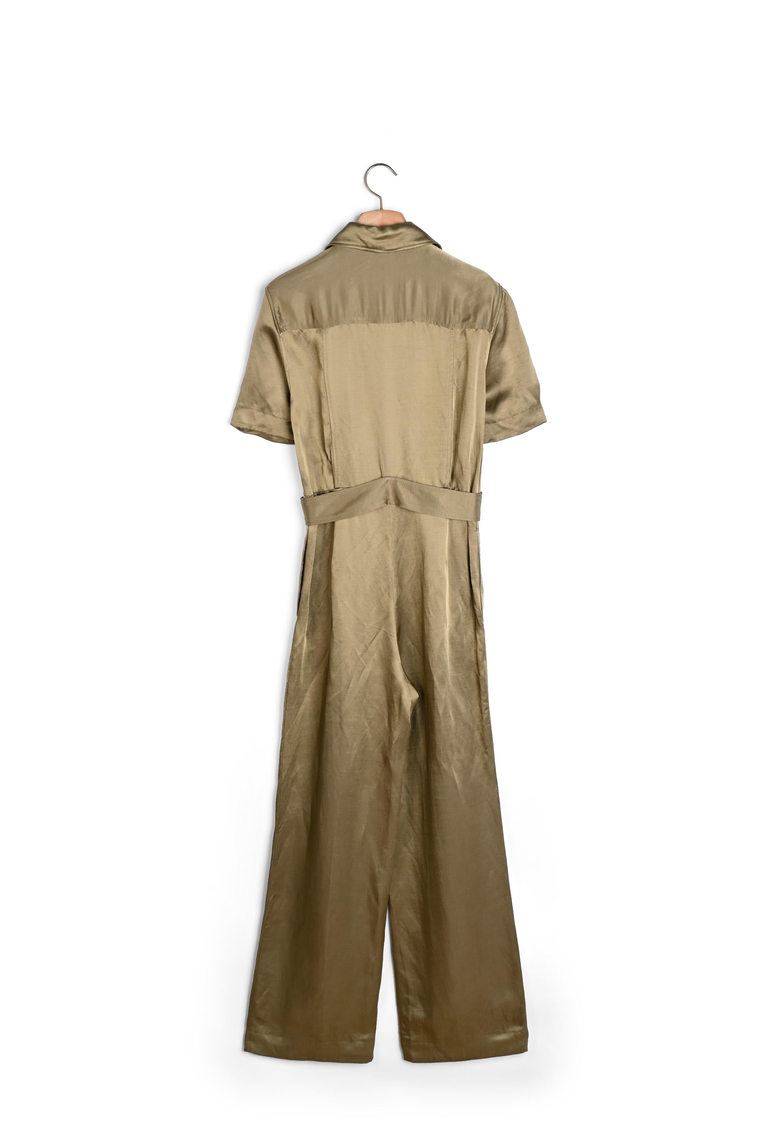 Combinaison Pantalon en satin Sandro seconde main