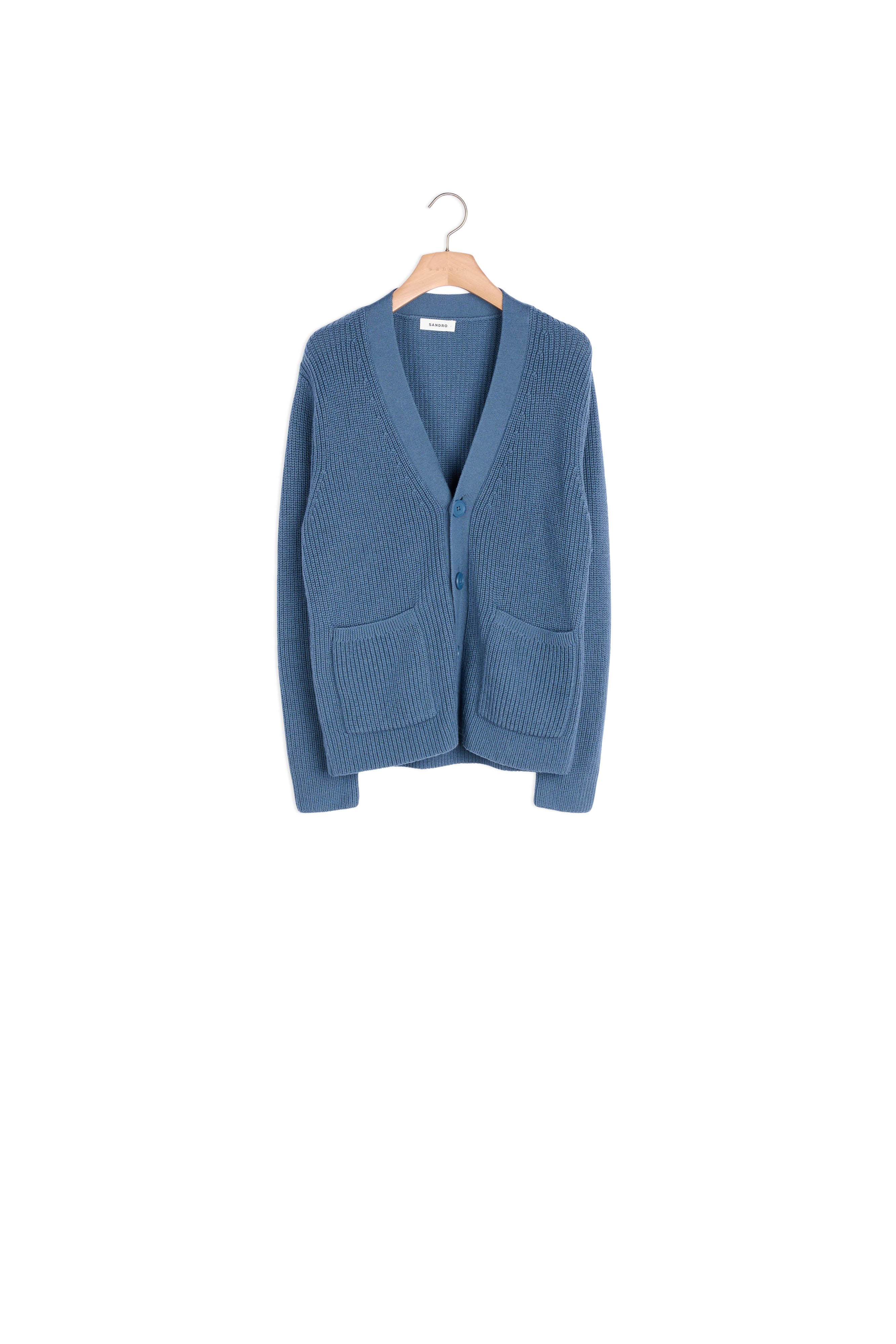Cardigan en laine Sandro seconde main