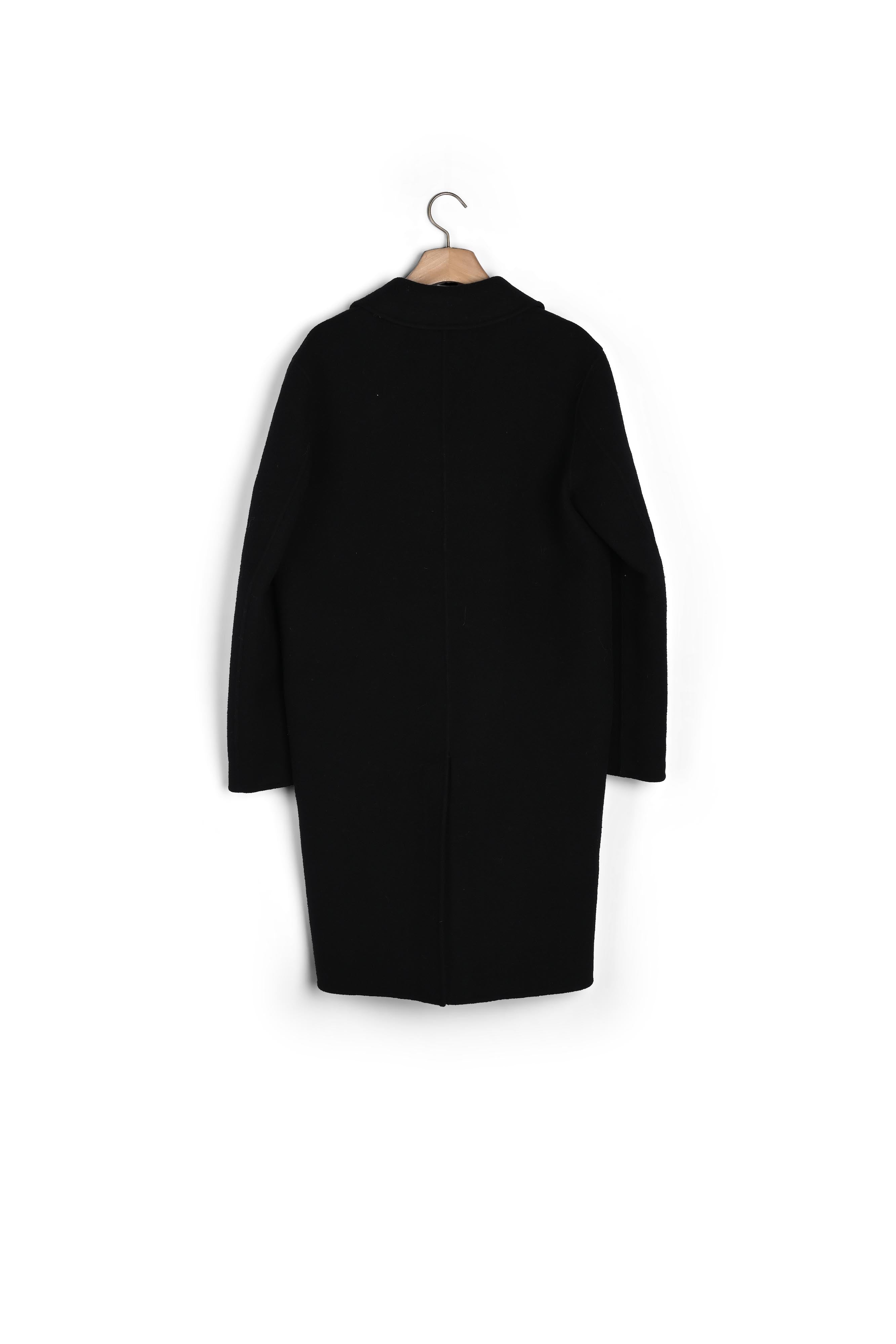 Manteau en laine double face Sandro seconde main