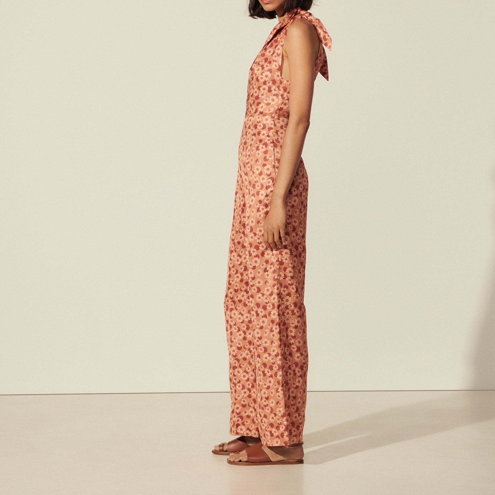 Combinaison Pantalon imprimée Sandro seconde main