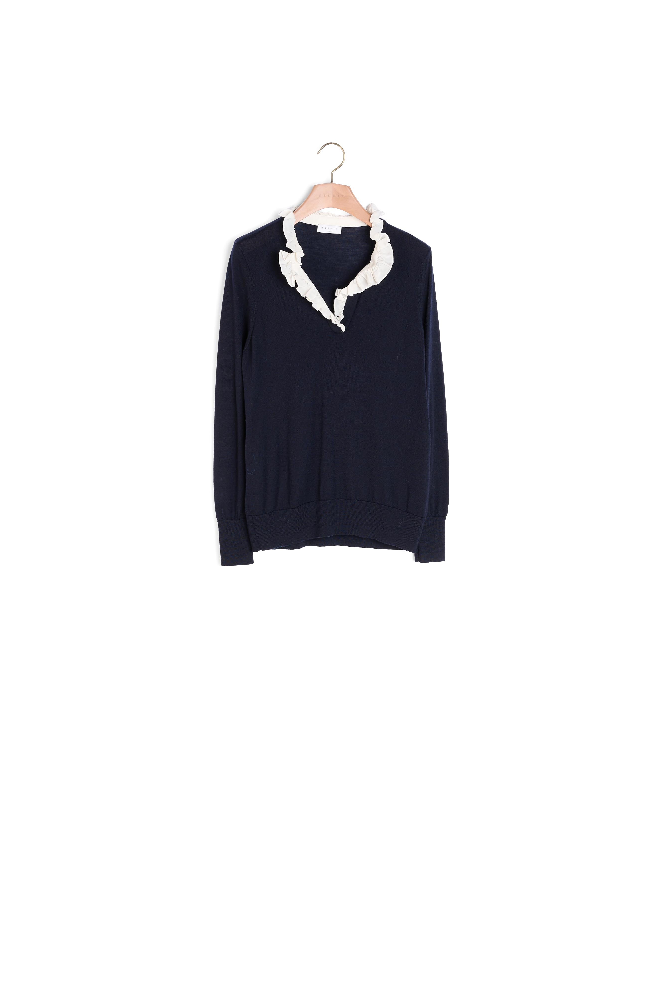 Pull Marine Sandro seconde main