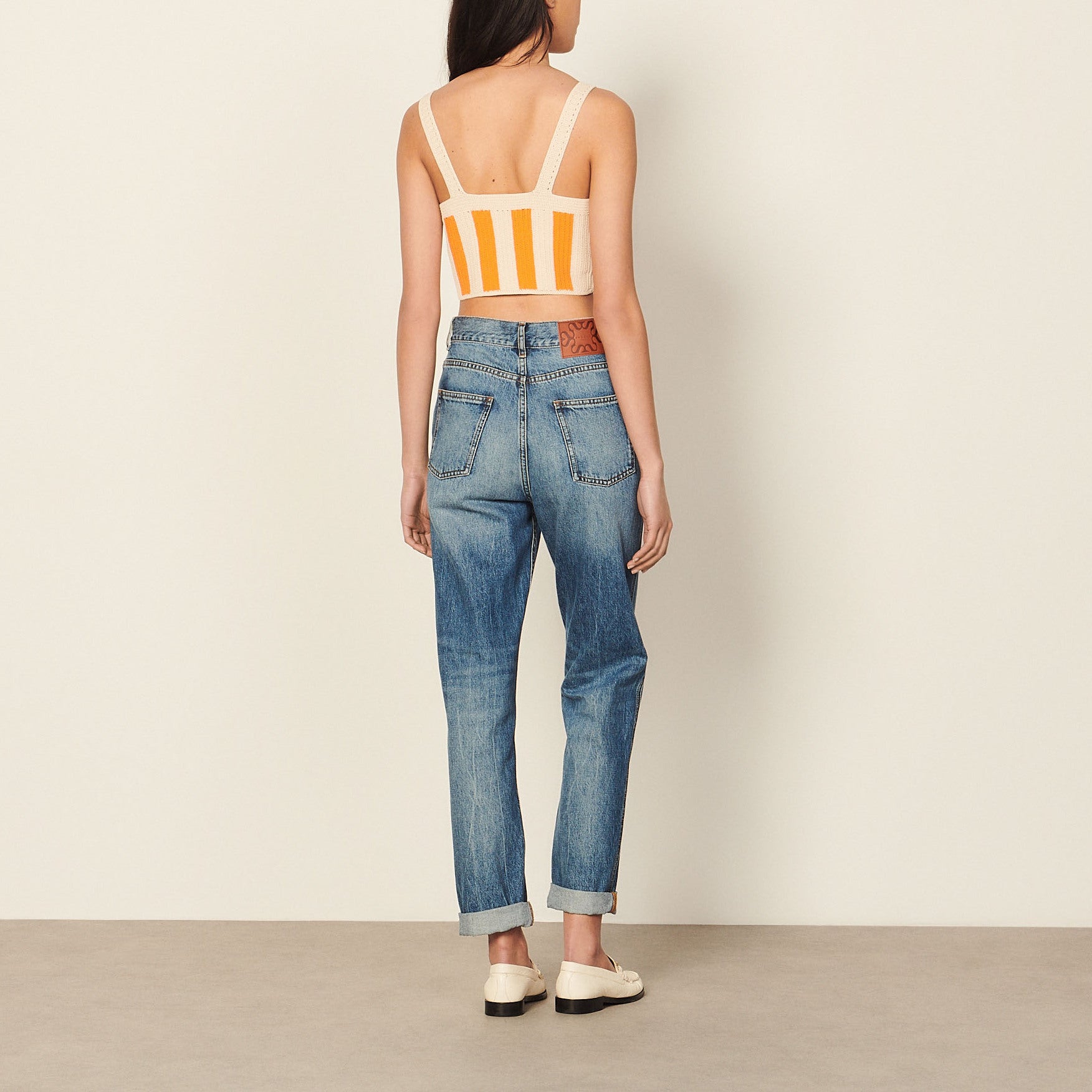 Brassière en crochet Sandro seconde main