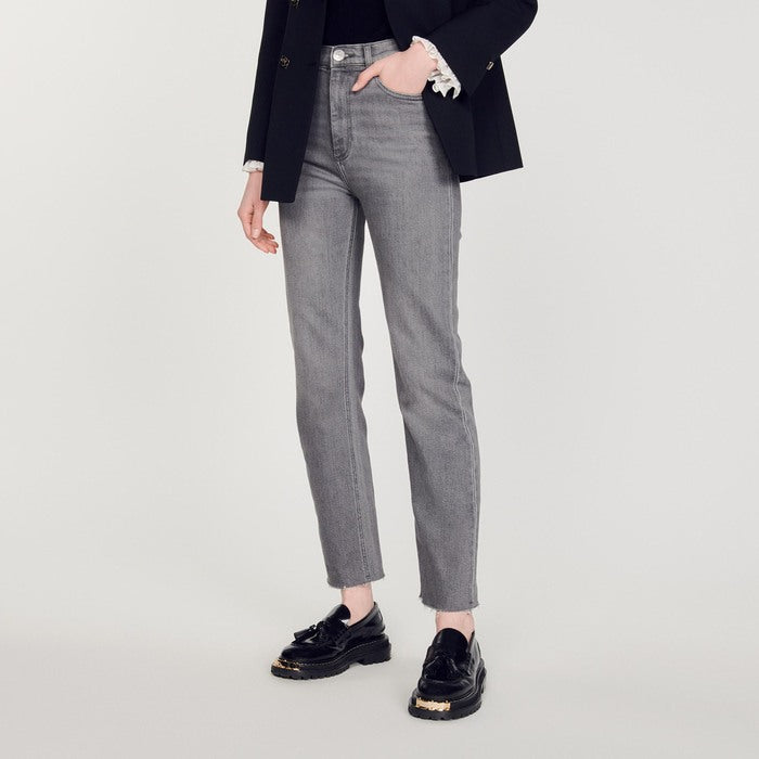 Jean droit stretch Sandro seconde main