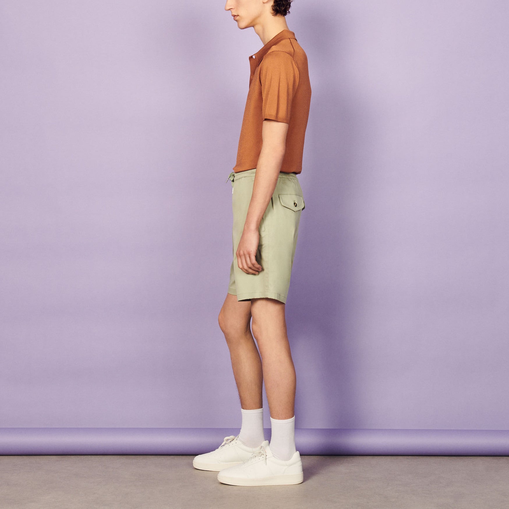 Short en coton biologique Sandro seconde main