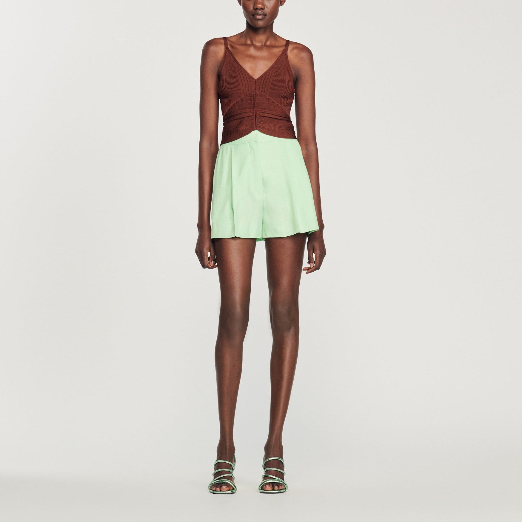 Débardeur plissé Sandro seconde main