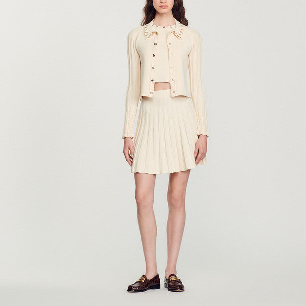 Cardigan en Maille détails anneaux Sandro seconde main