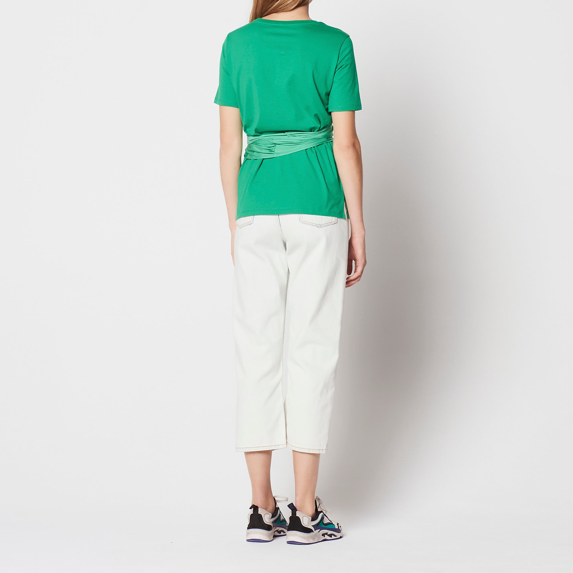 T-shirt fluide avec ceinture Sandro seconde main