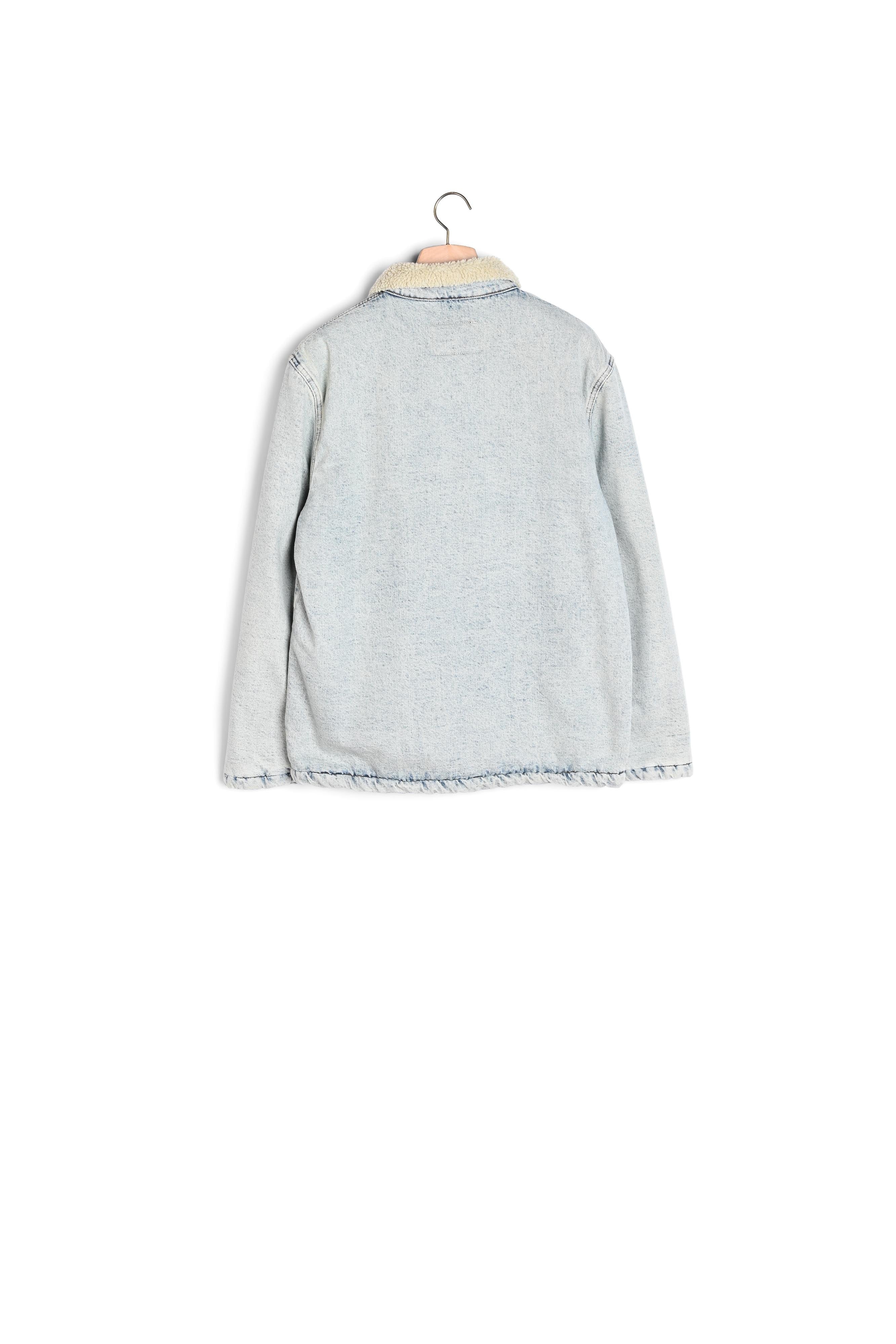 Blouson Jean Blue Vintage - Denim Sandro seconde main