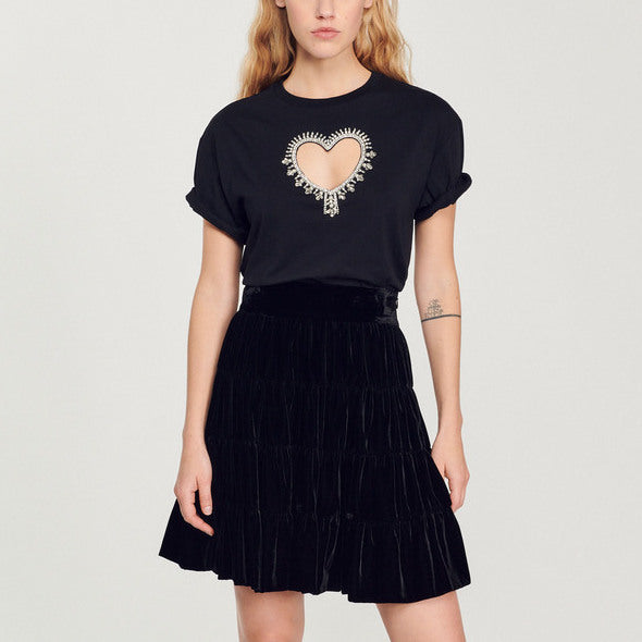 Jupe patineuse Sandro seconde main