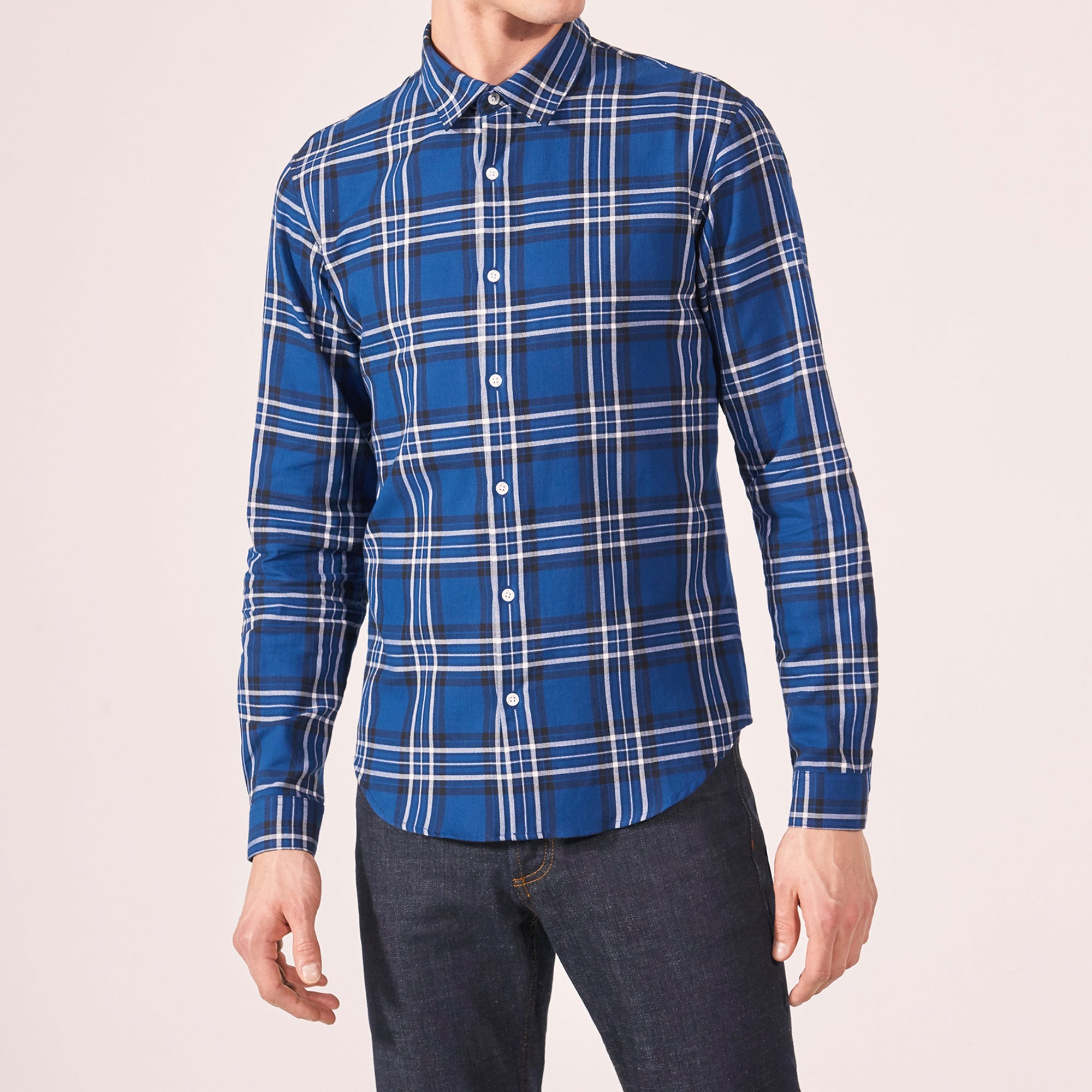 Chemise à carreaux Sandro seconde main