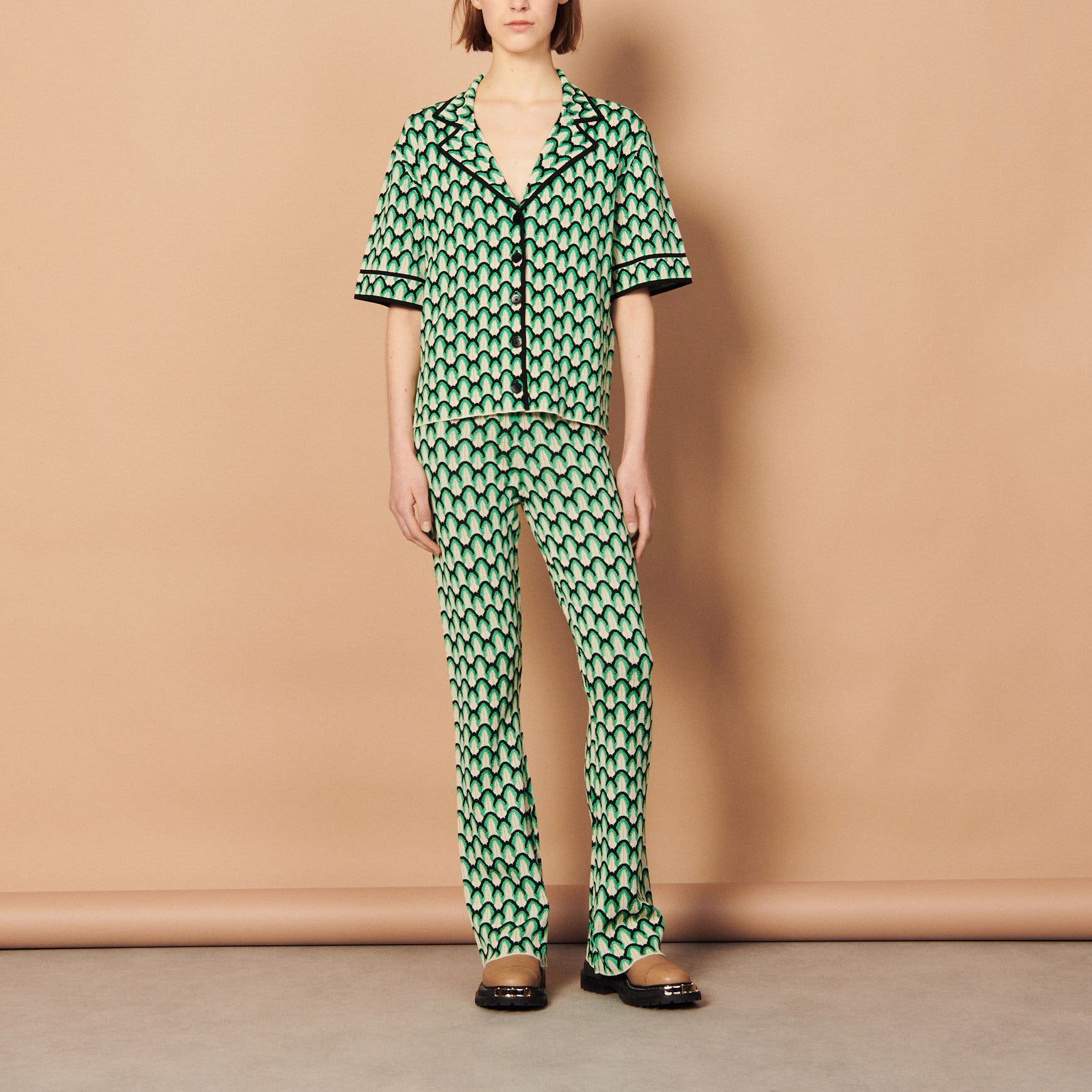 Cardigan à manches courtes Sandro seconde main