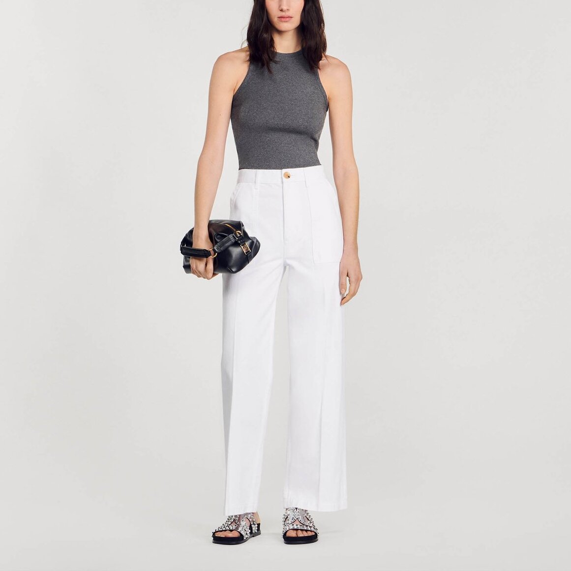 Jean à grandes poches Sandro seconde main