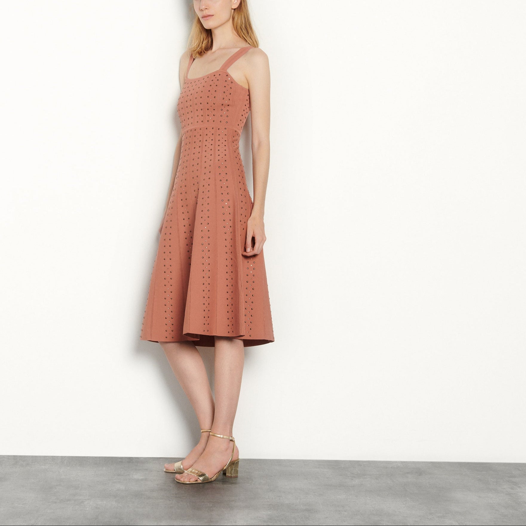 Robe en Maille à strass bijoux Sandro seconde main