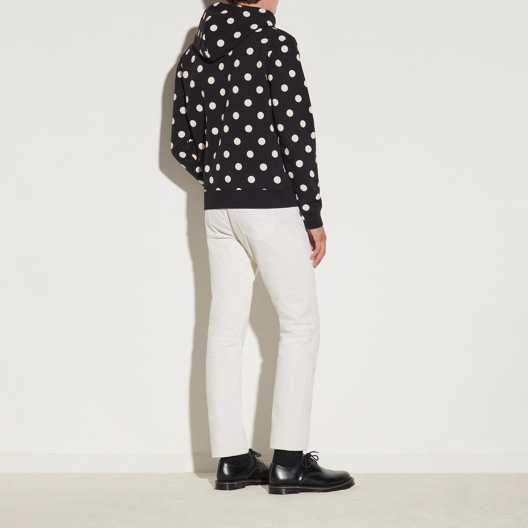 Sweat à capuche à pois Sandro seconde main