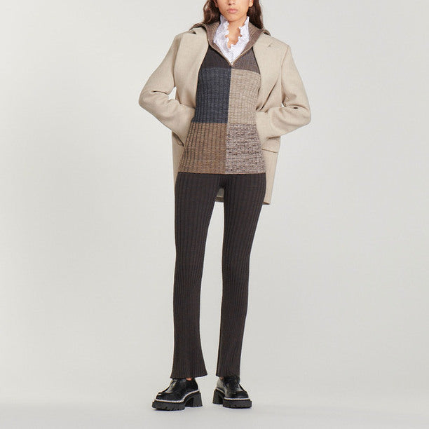 Pull à col camionneur Sandro seconde main