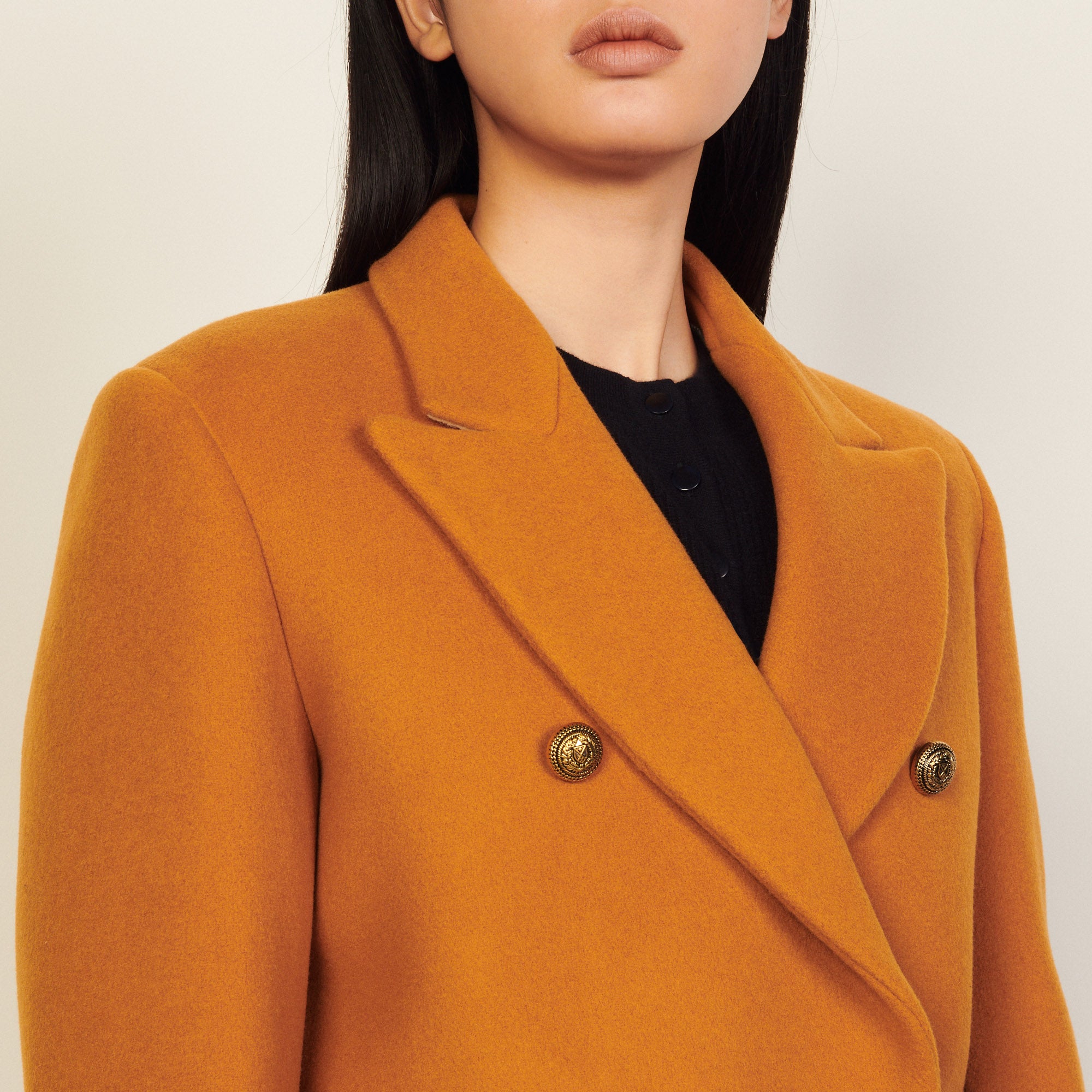 Outerwear Bronze Sandro seconde main