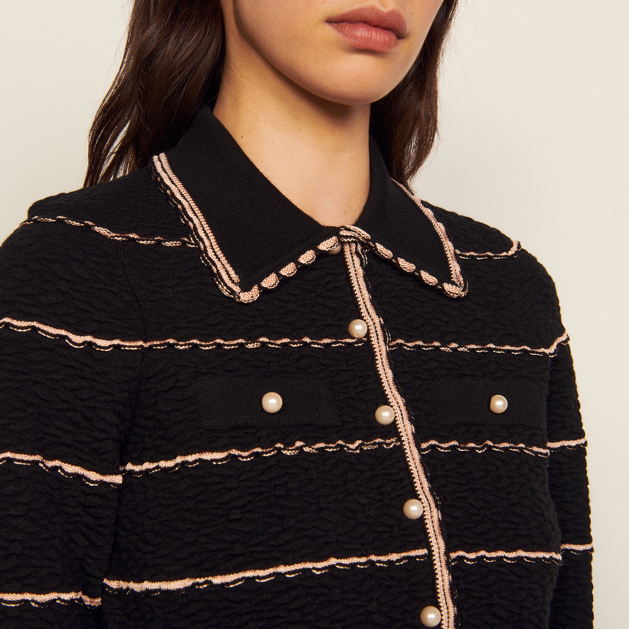 Cardicoat court façon petite Veste Sandro seconde main