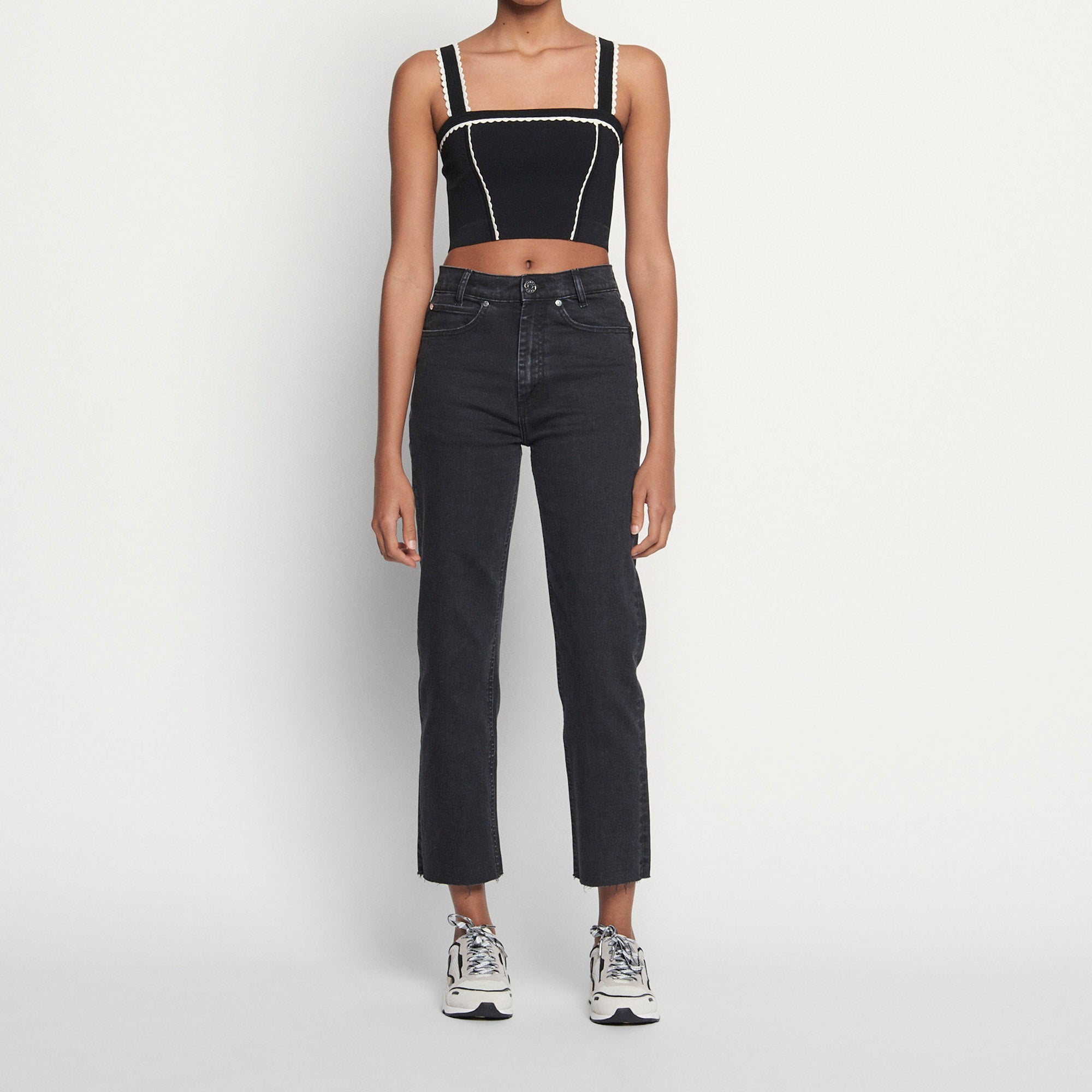 Brassière en Maille Sandro seconde main