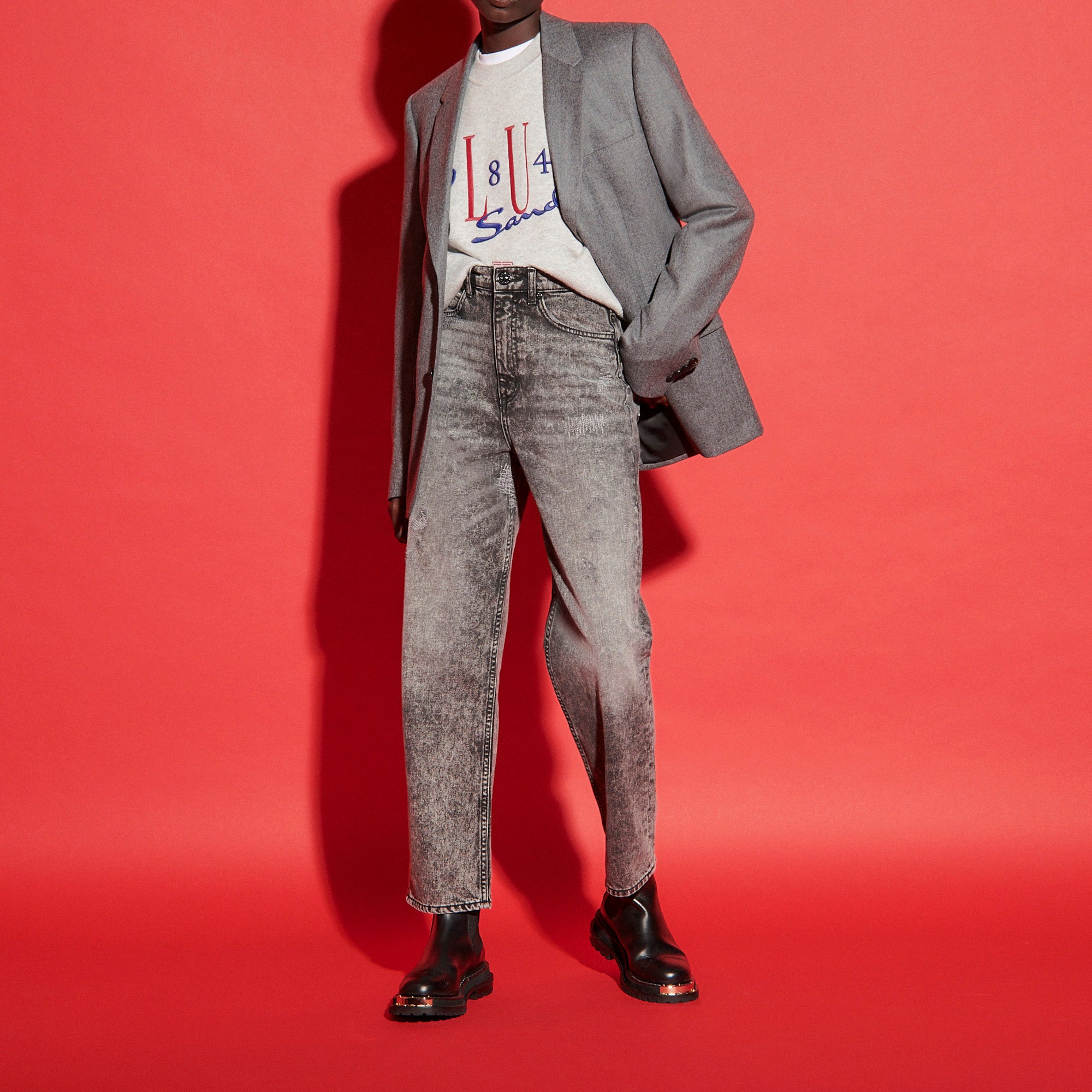 Jean boyfriend destroy Sandro seconde main