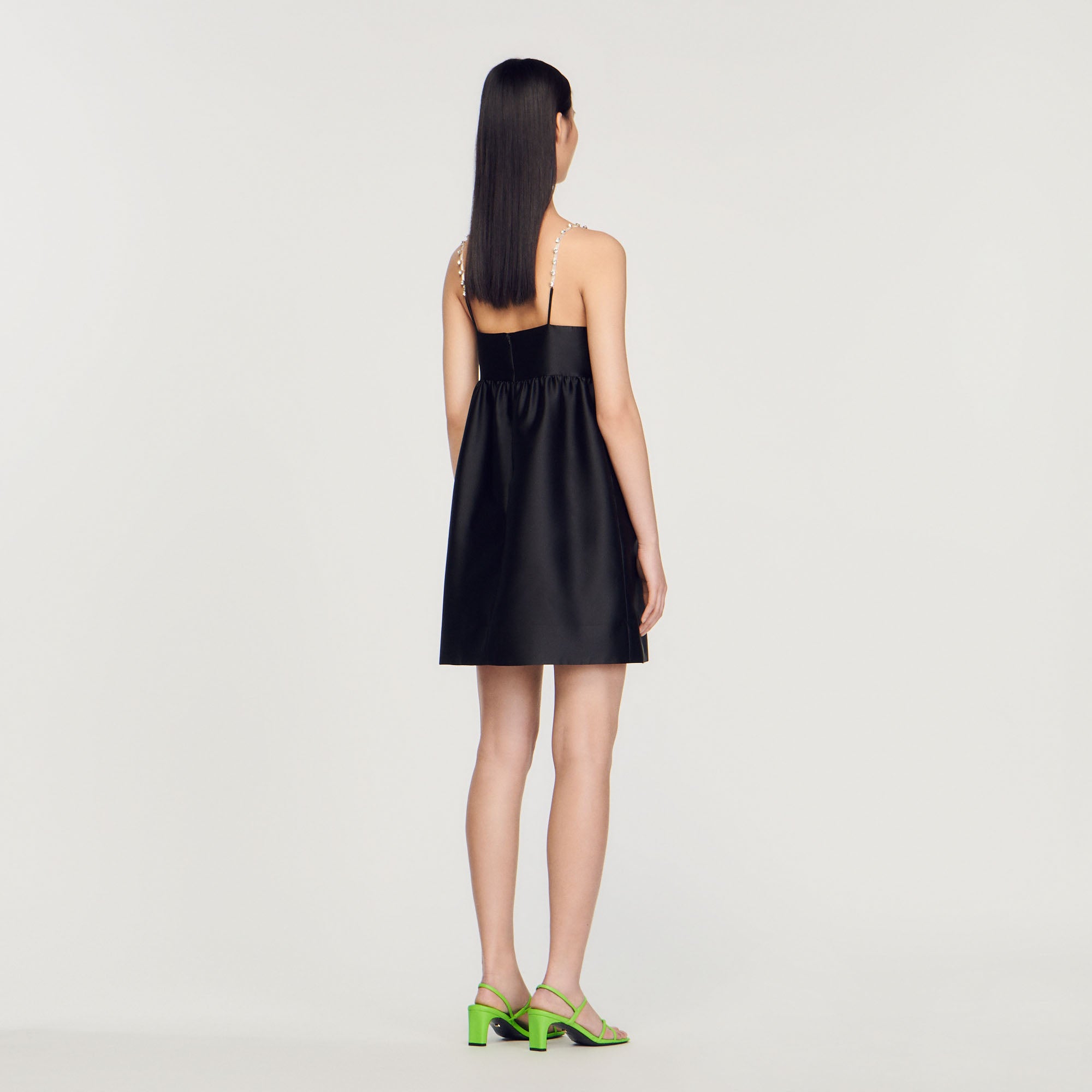 Robe courte babydoll Sandro seconde main