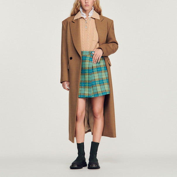 Jupe courte portefeuille Sandro seconde main