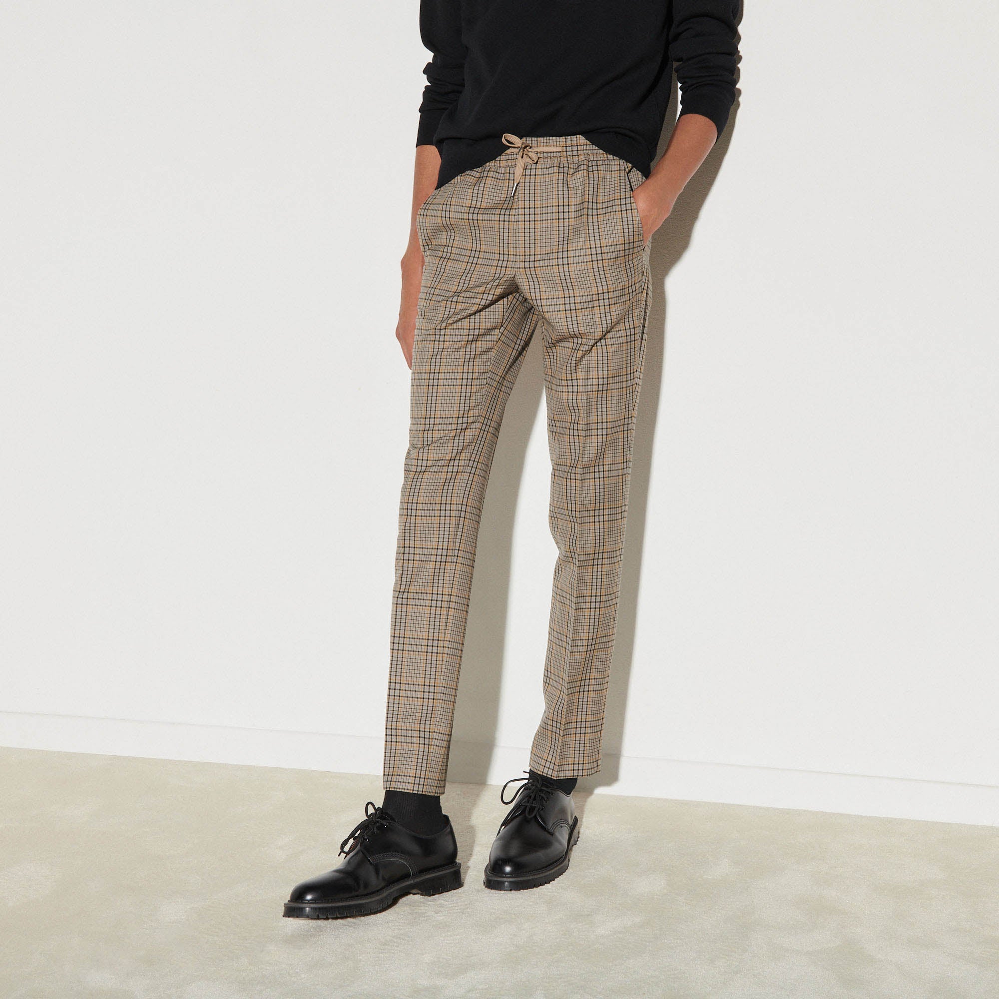 Pantalon à carreaux Sandro seconde main