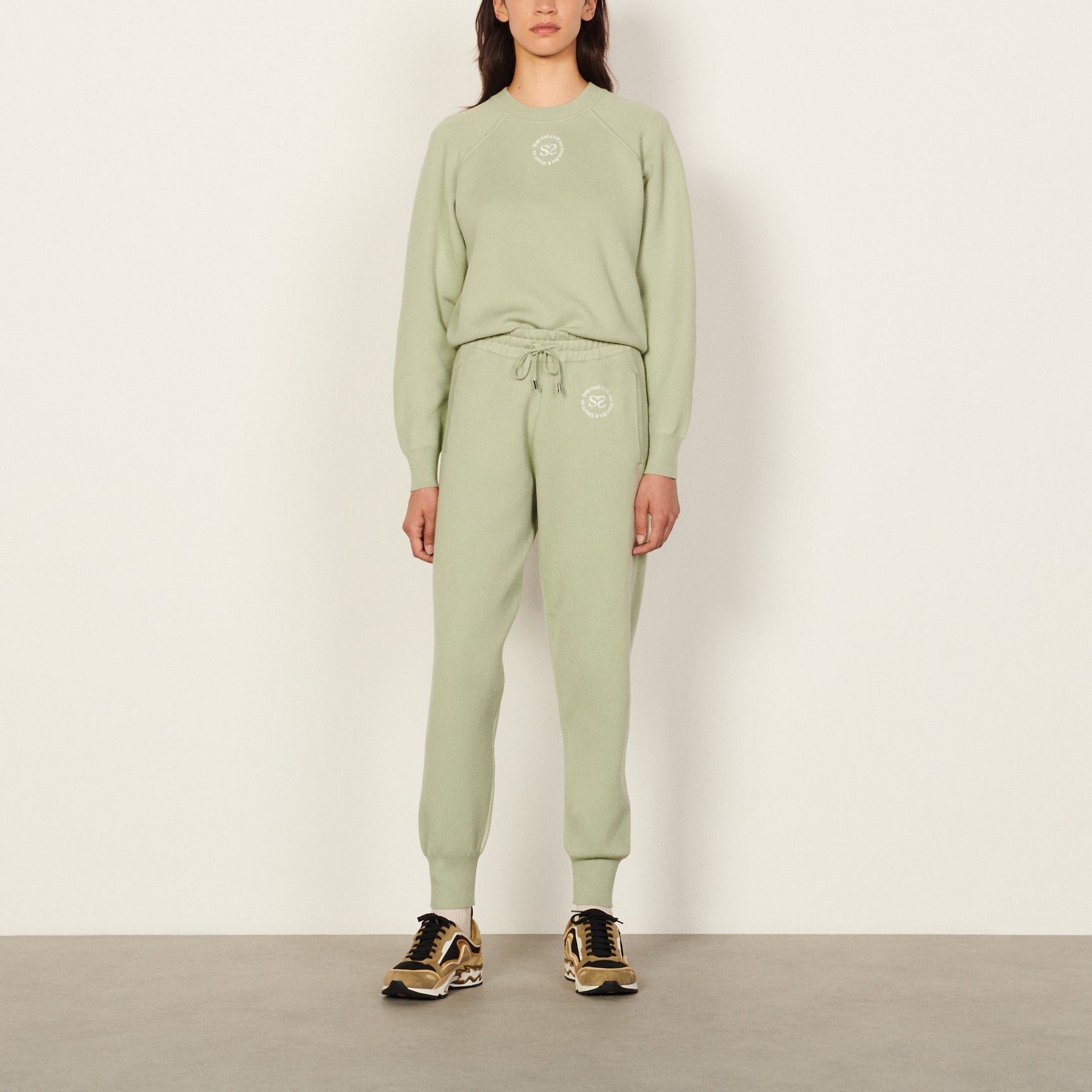 Jogging en Maille avec broderie Sandro seconde main