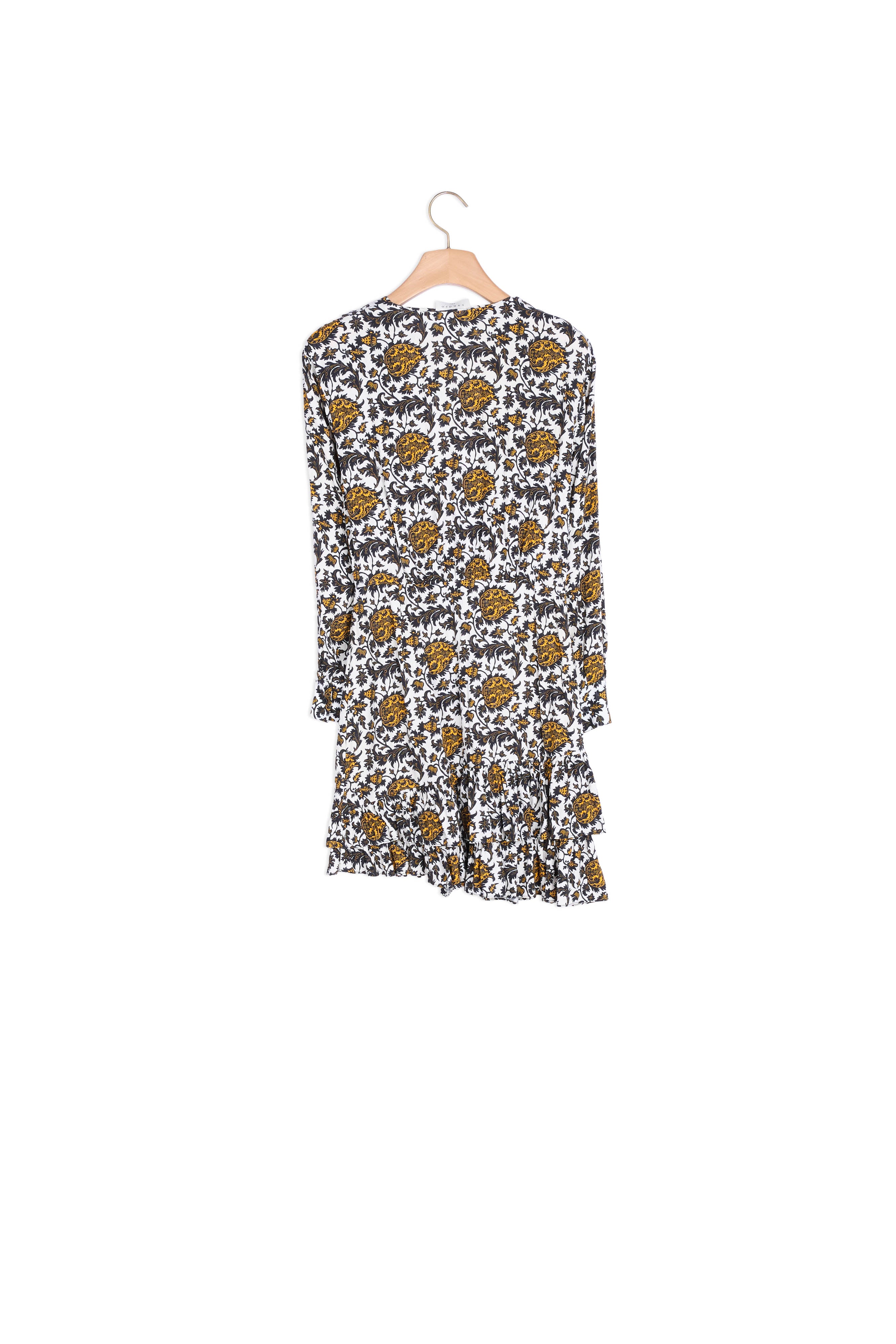 Robe courte imprimée Sandro seconde main