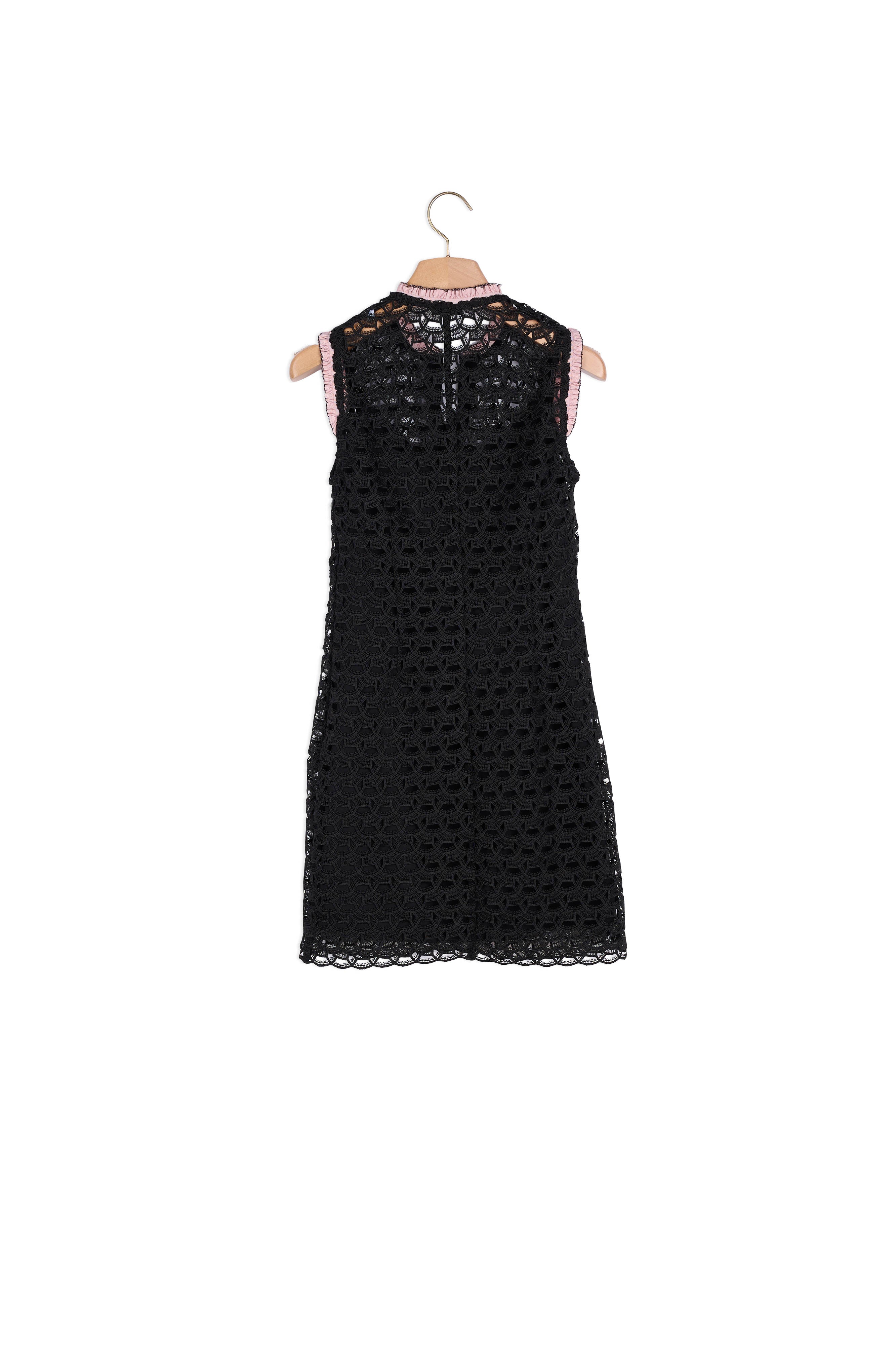 Robe sans manches en dentelle all over Sandro seconde main