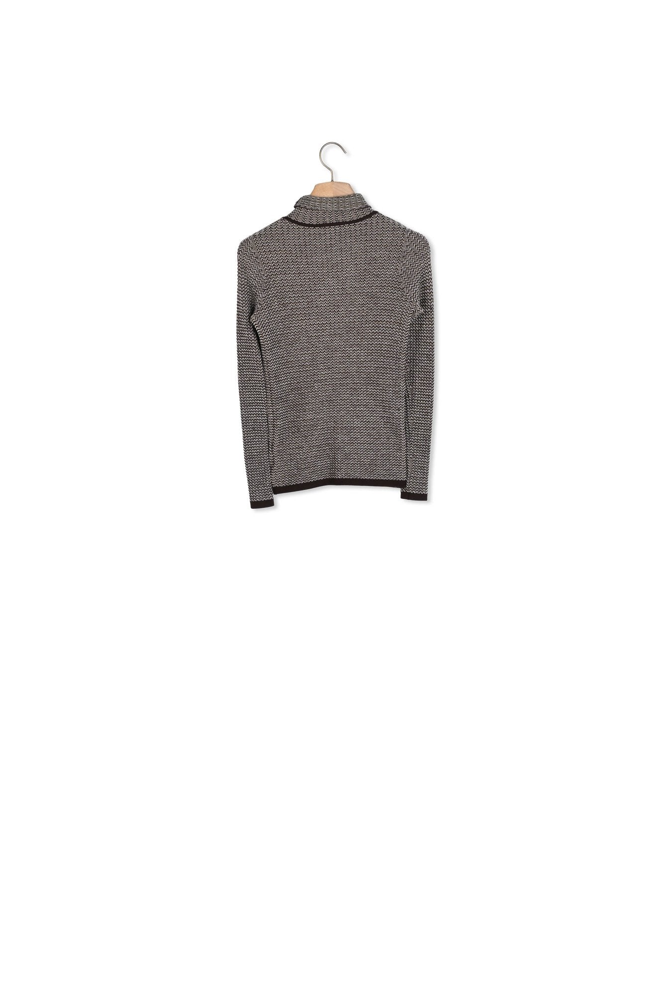 Pull en laine à col montant Sandro seconde main