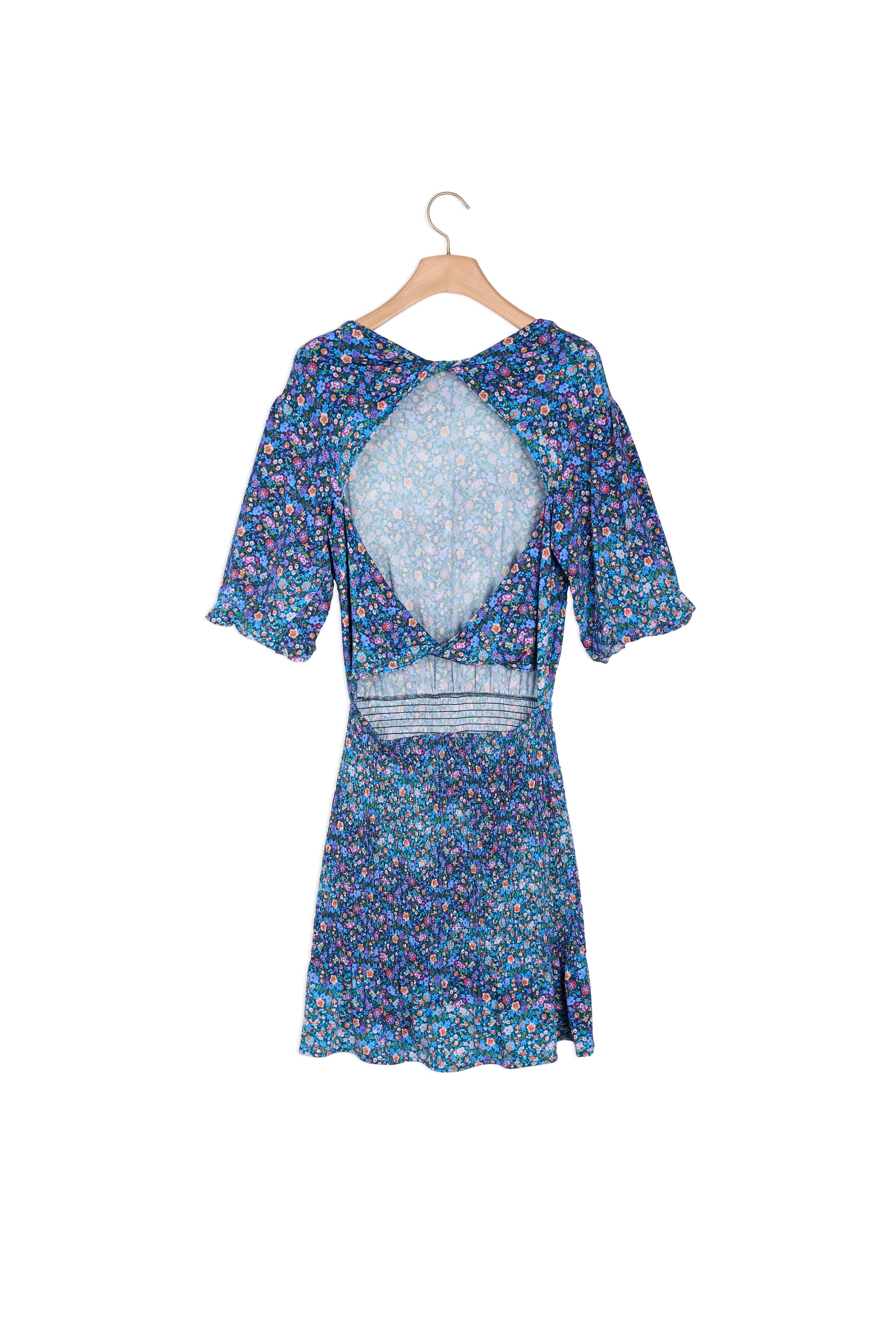 Robe courte imprimé fleuri Sandro seconde main