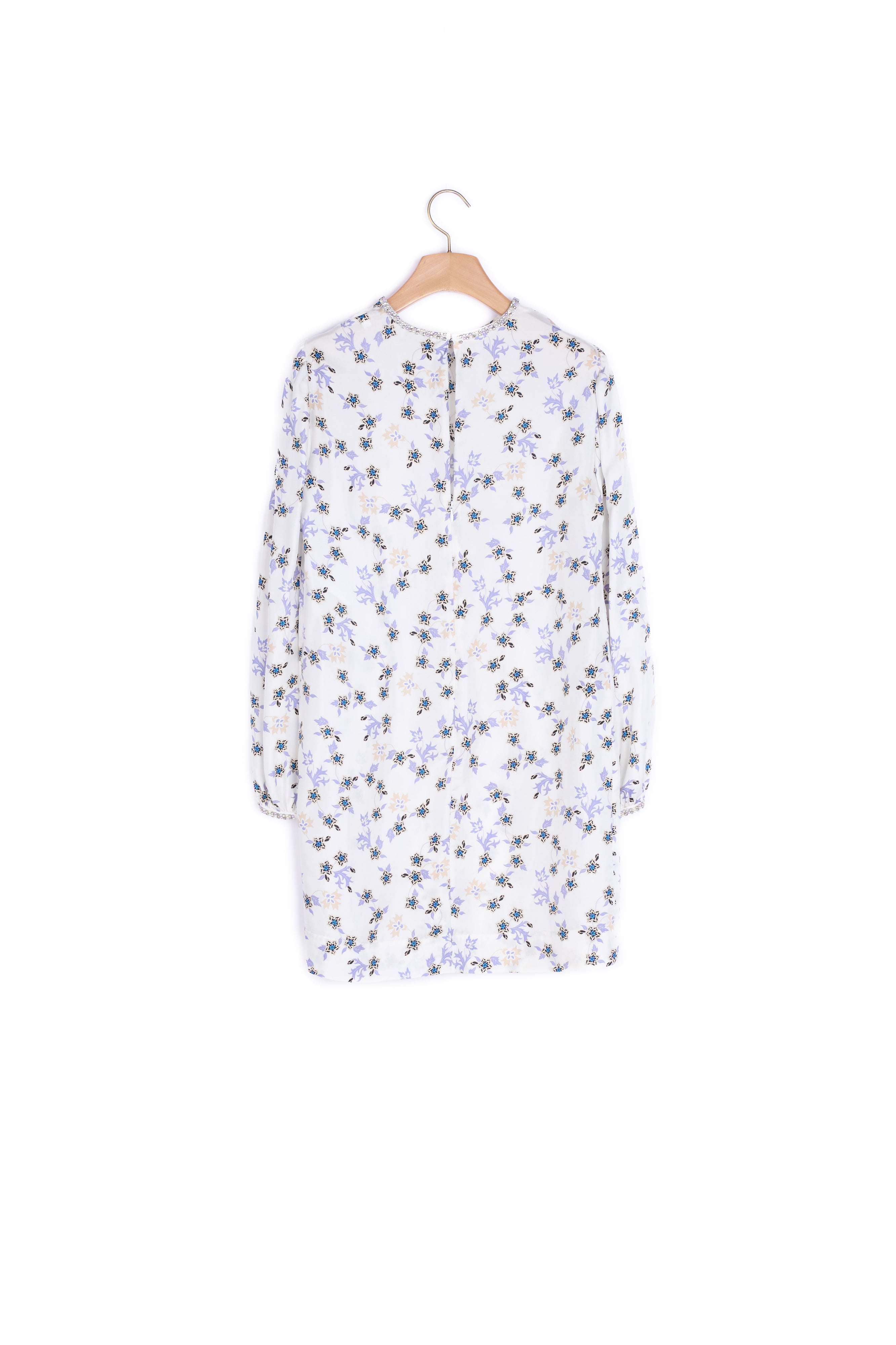 Robe manches longues 100% soie Sandro seconde main