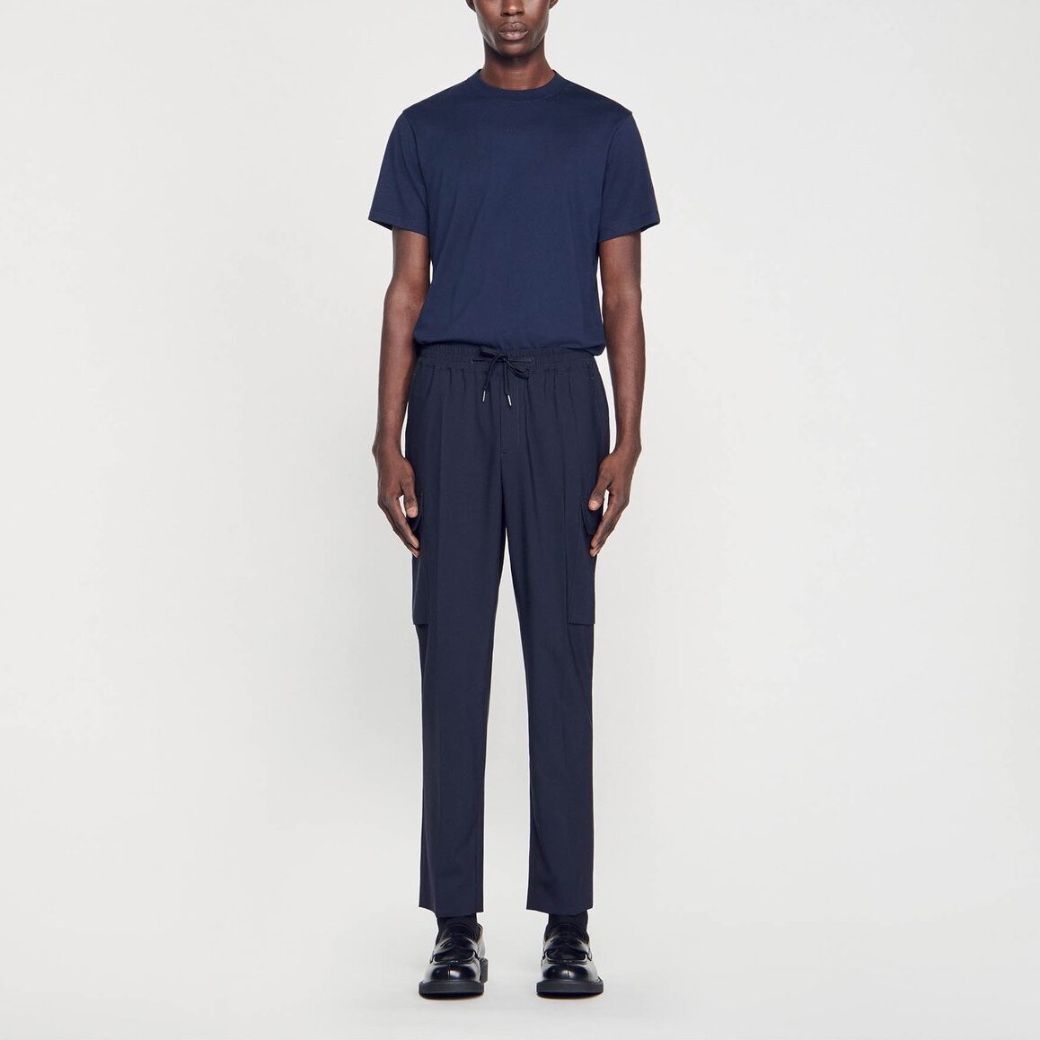 Pantalon cargo élastiqué Sandro seconde main