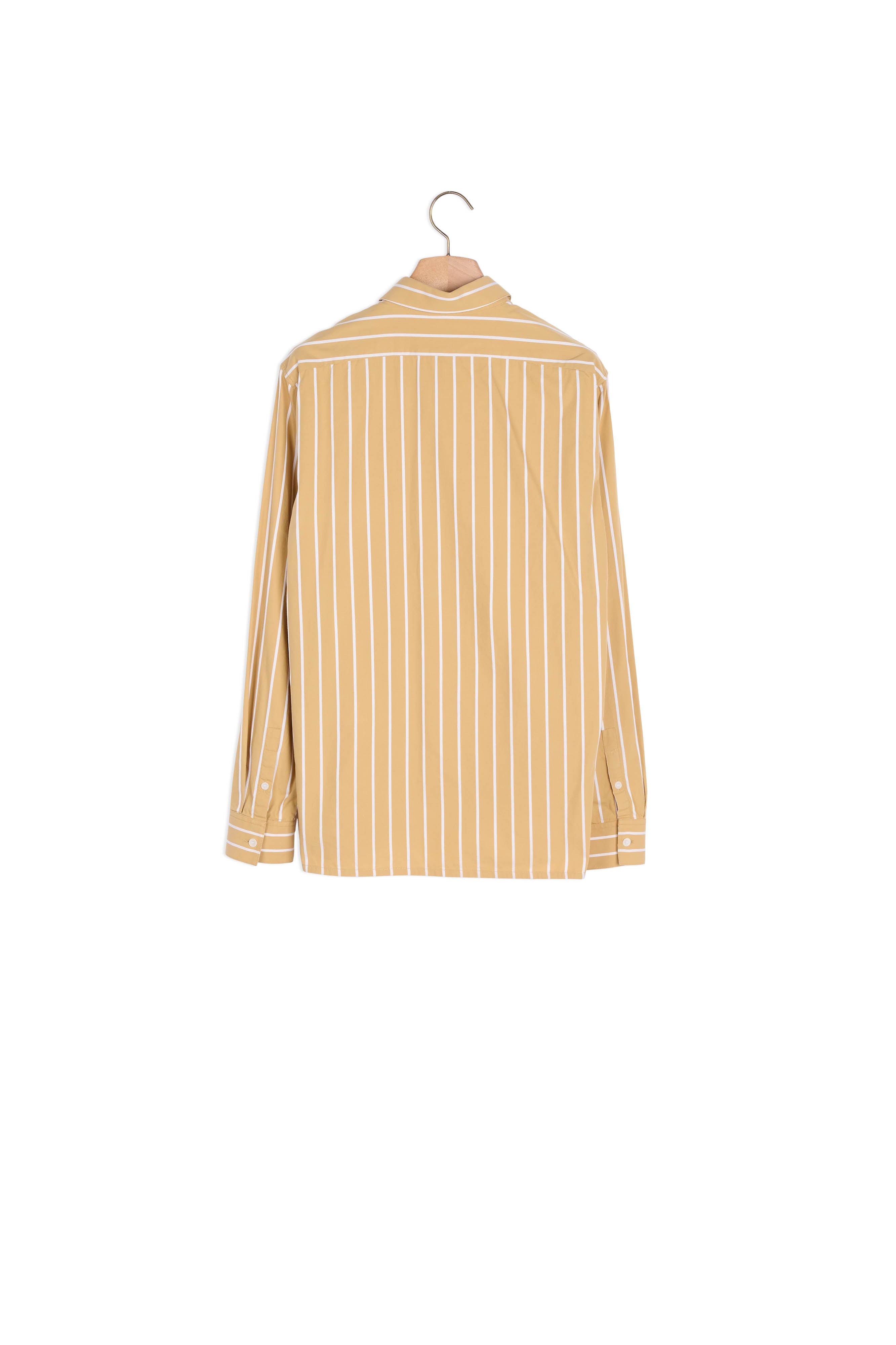 Chemise à rayures en coton Sandro seconde main