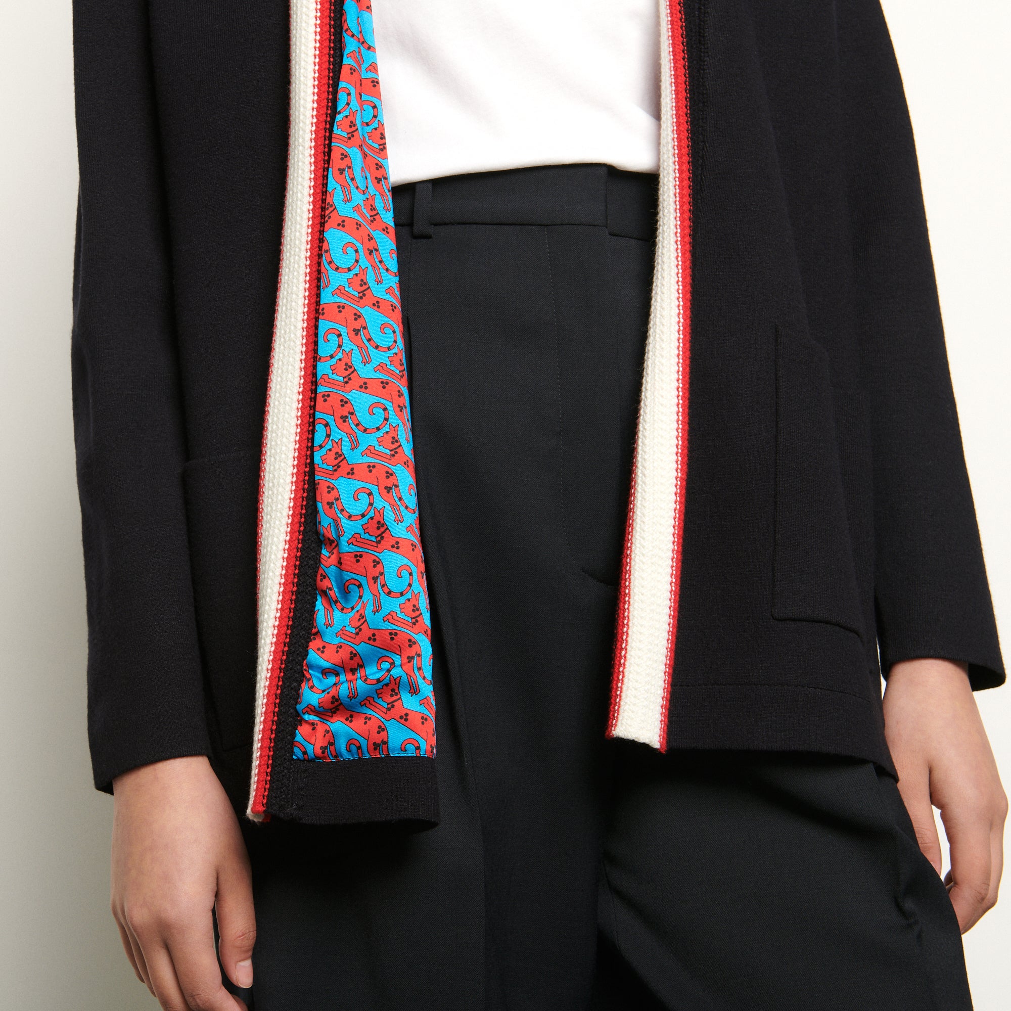 Cardigan avec doublure imprimée Sandro seconde main