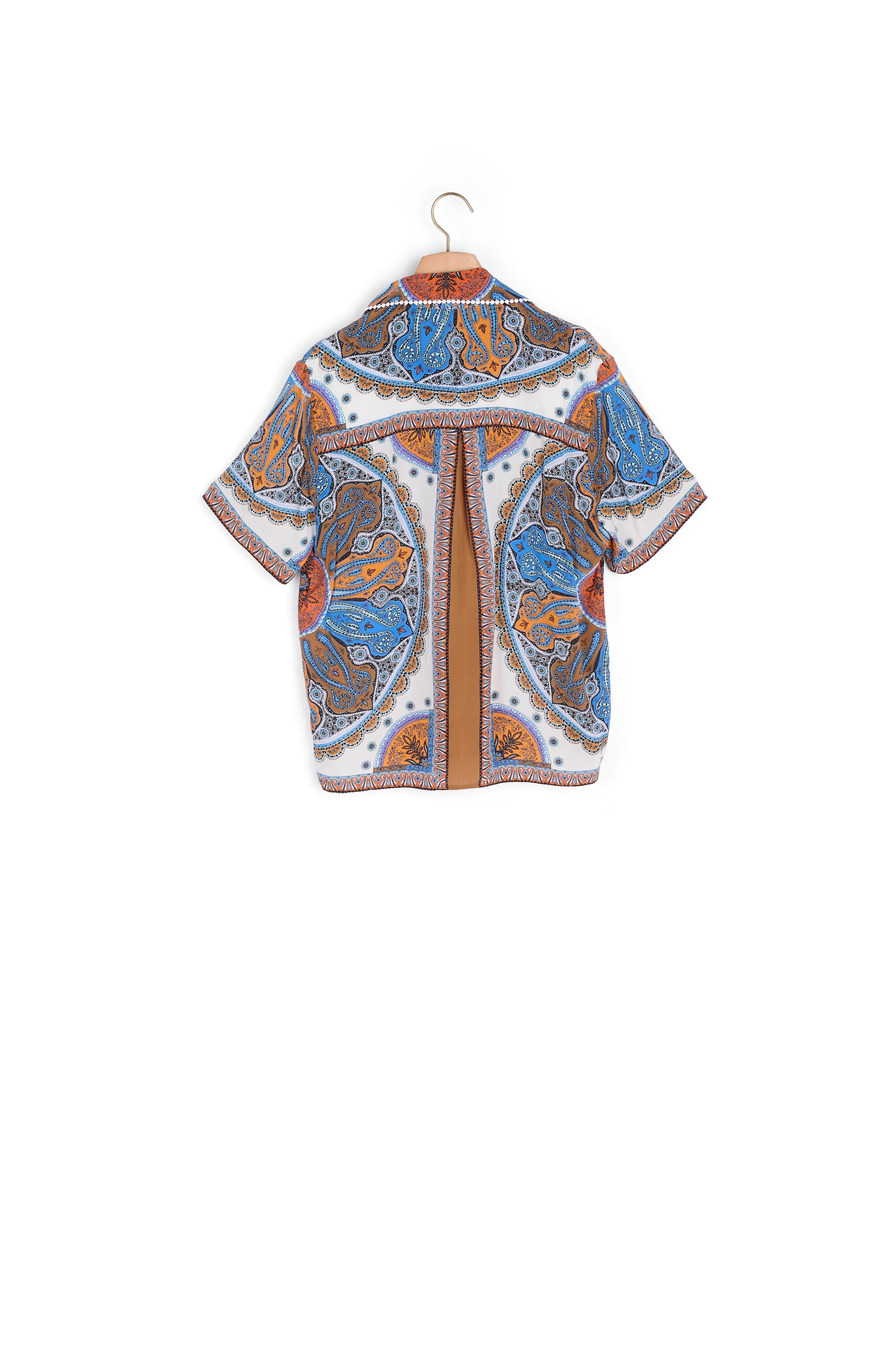 Chemise pyjama imprimée Sandro seconde main