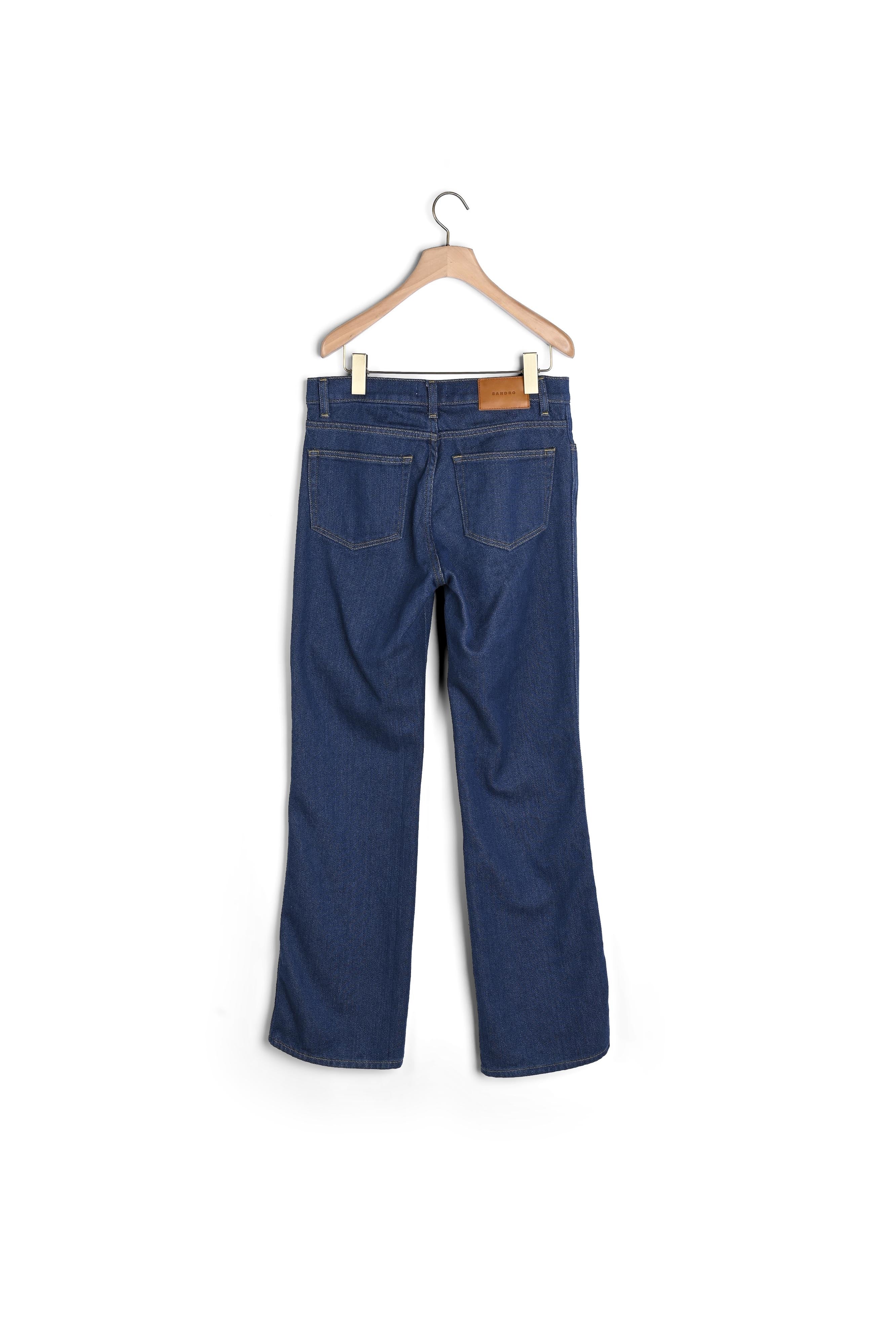 Jean slim avec délavage Waterless Sandro seconde main