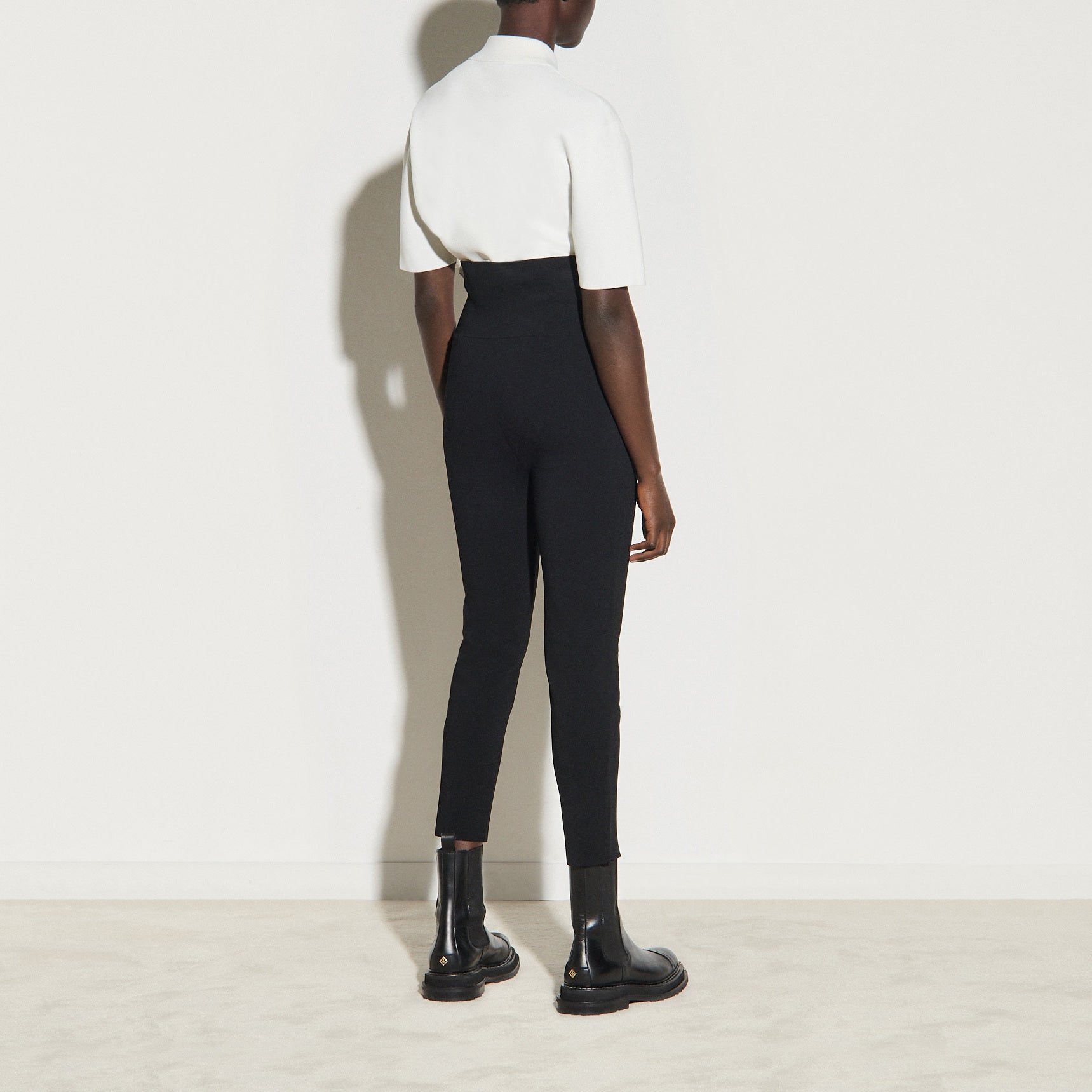 Legging en Maille avec petites fentes Sandro seconde main