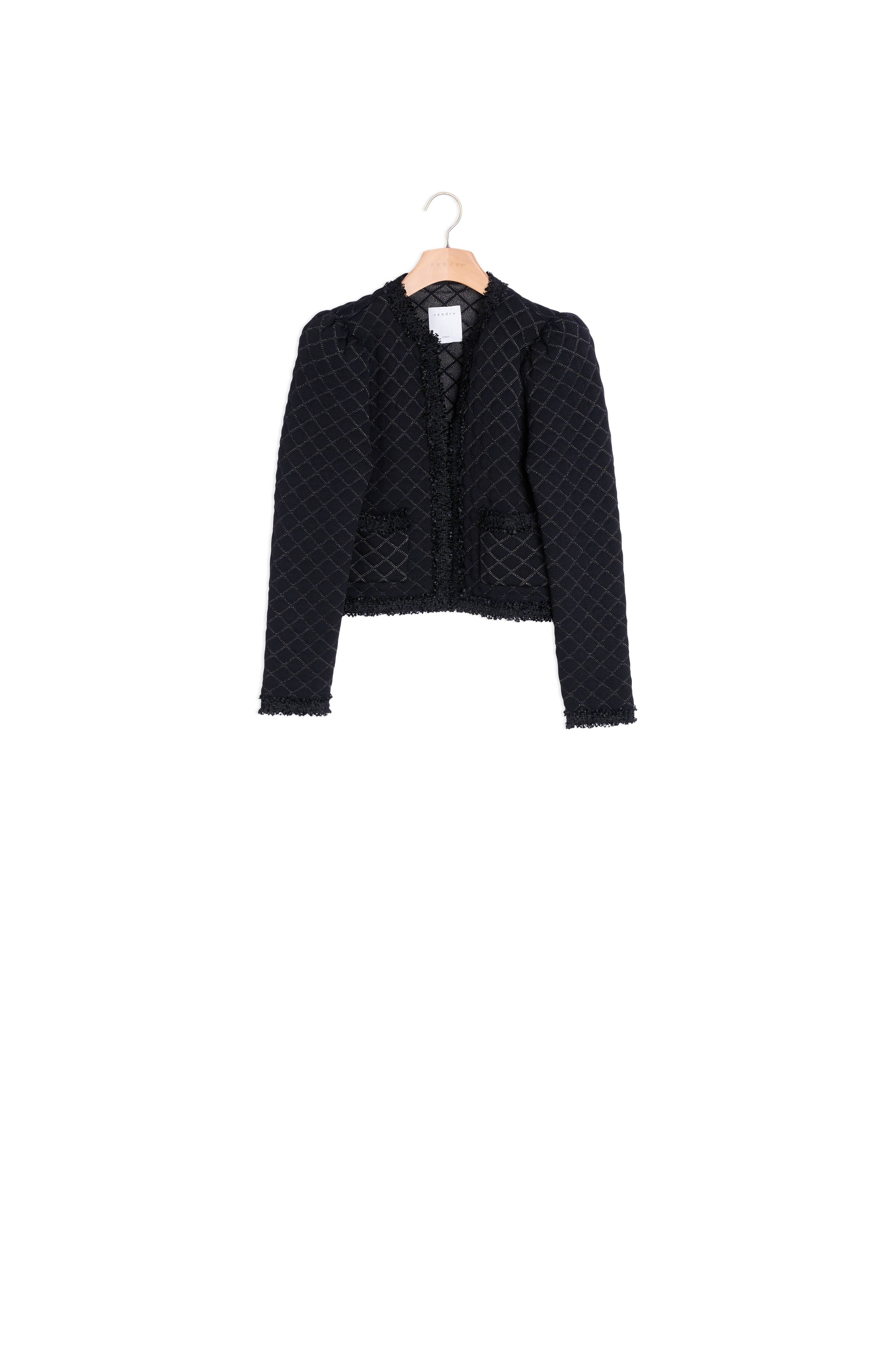 Cardigan à effet matelassé Sandro seconde main