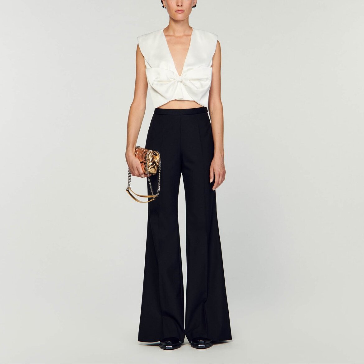 Pantalon évasé Sandro seconde main