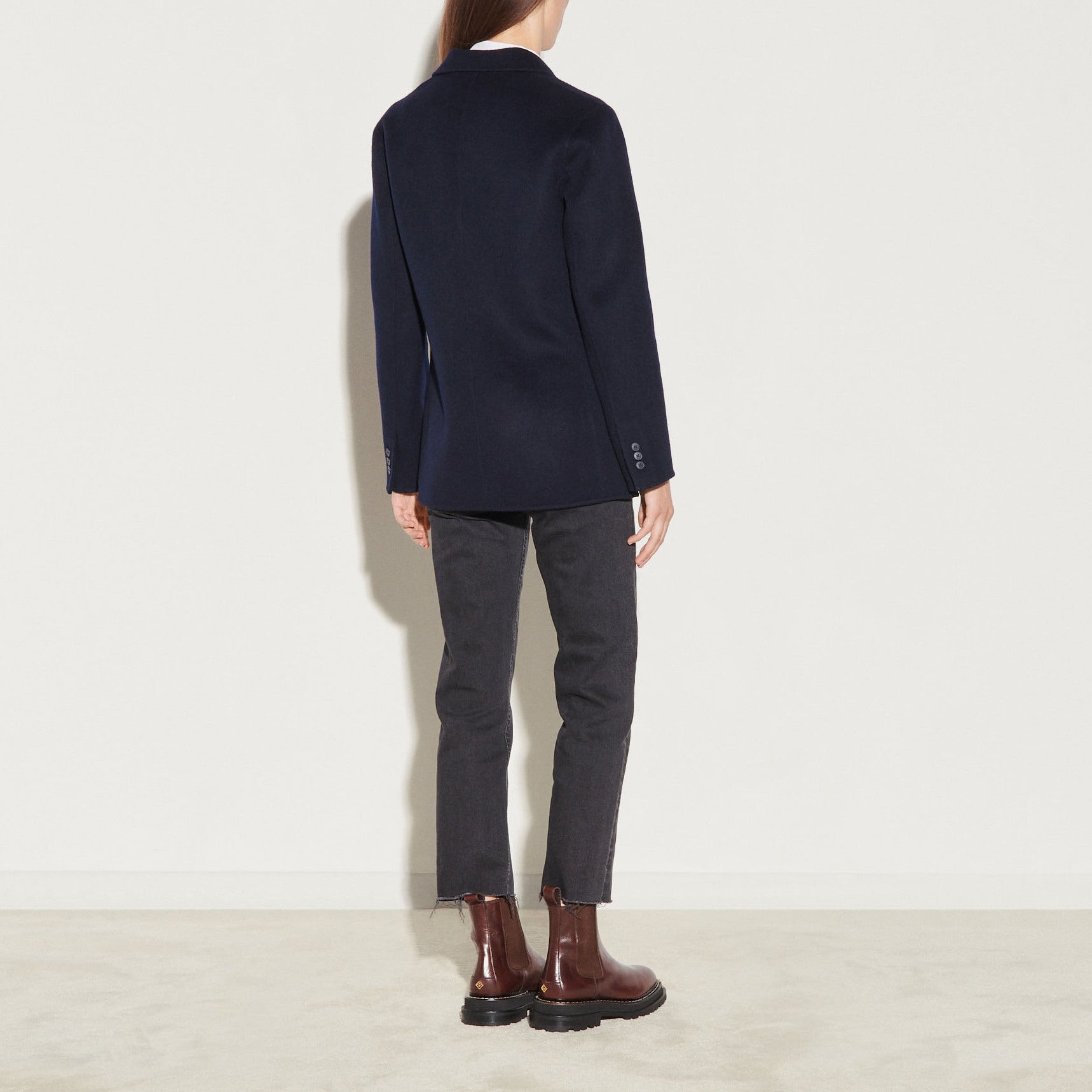 Blazer double face avec patch Sandro seconde main