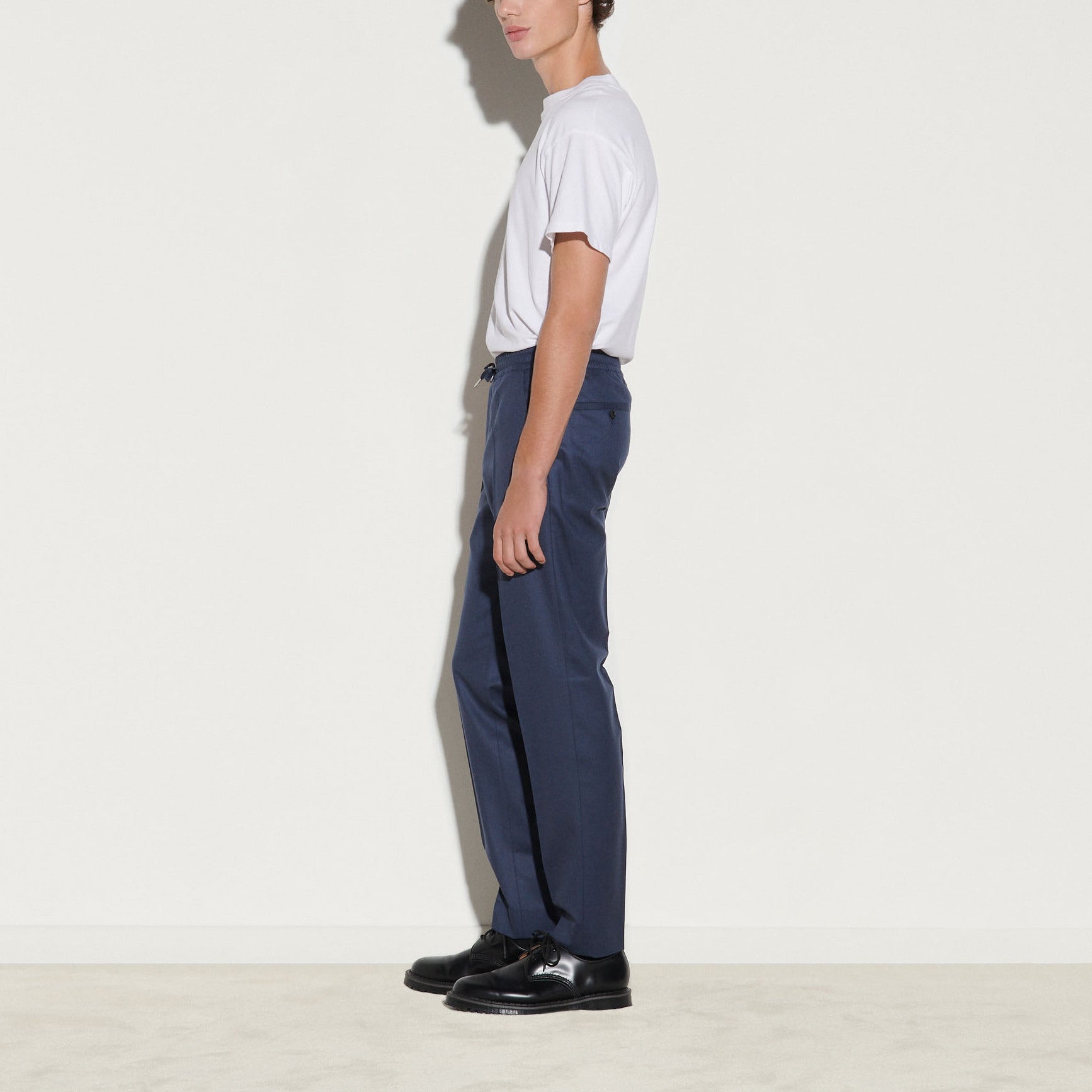 Pantalon en flanelle Sandro seconde main