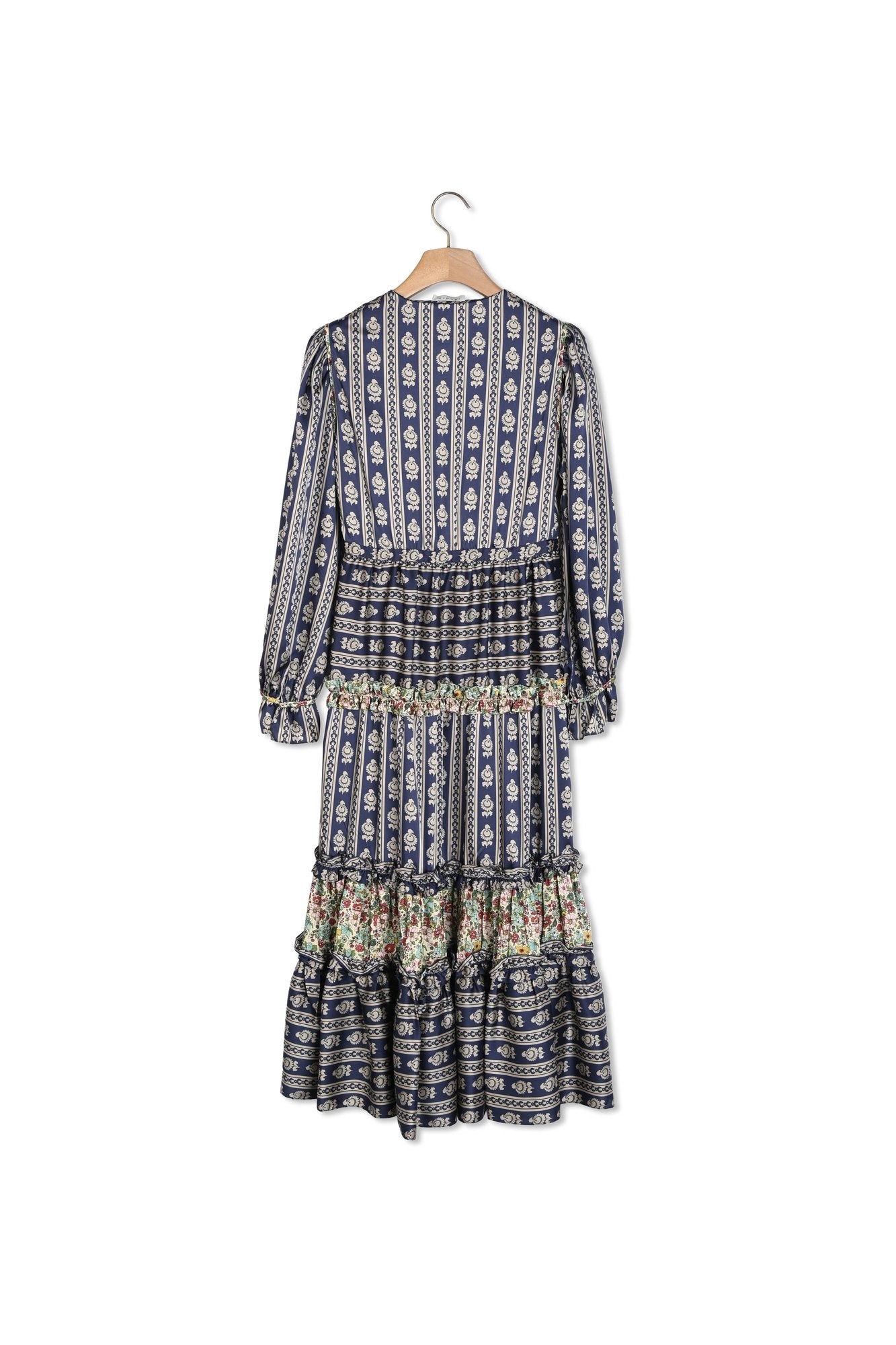 Robe longues en mix imprimés Sandro seconde main